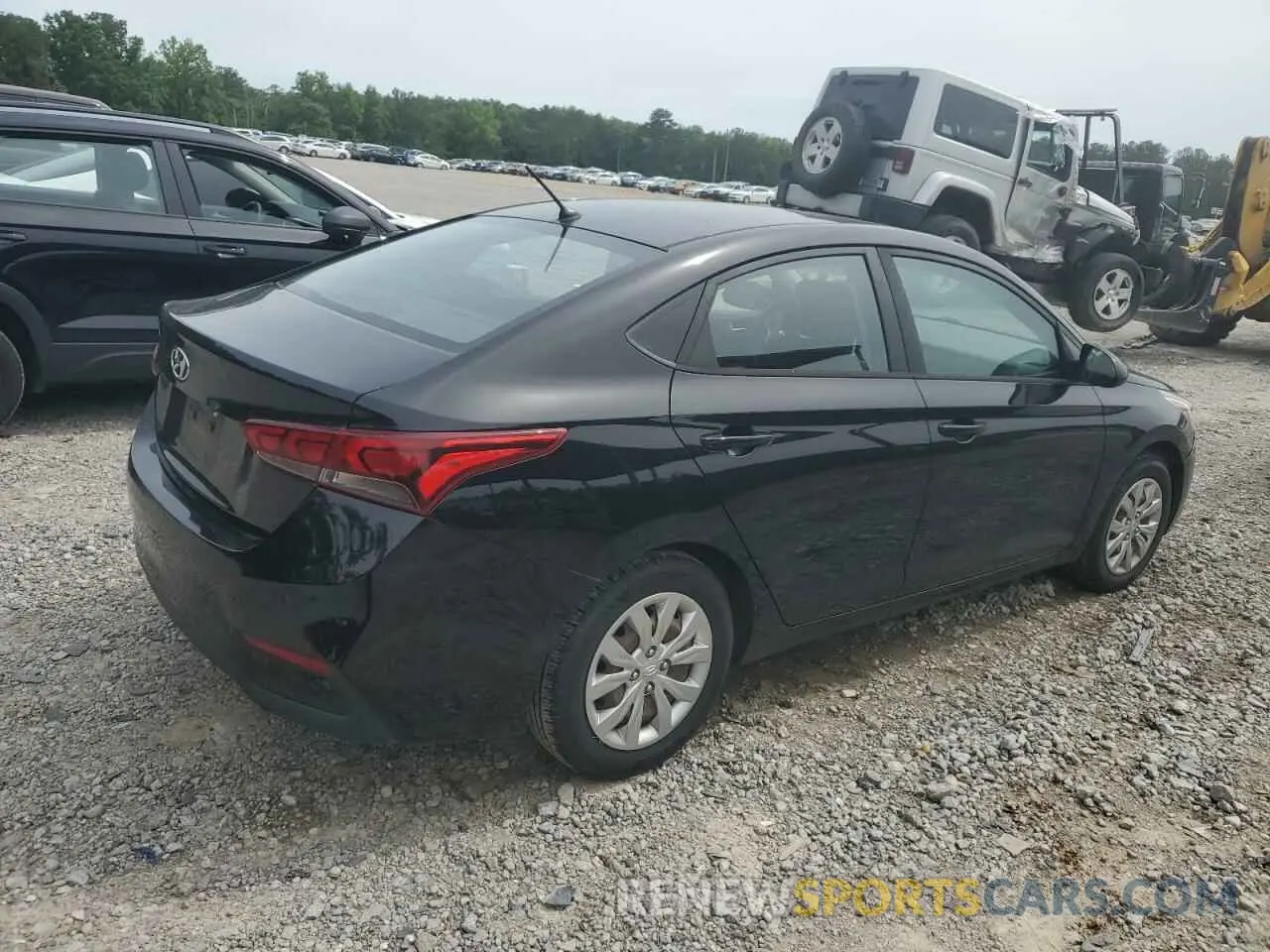 3 fotografías del automóvil dañado 3KPC24A38KE046323 HYUNDAI ACCENT 2019