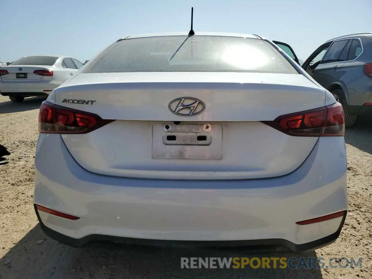6 fotografías del automóvil dañado 3KPC24A38KE063901 HYUNDAI ACCENT 2019