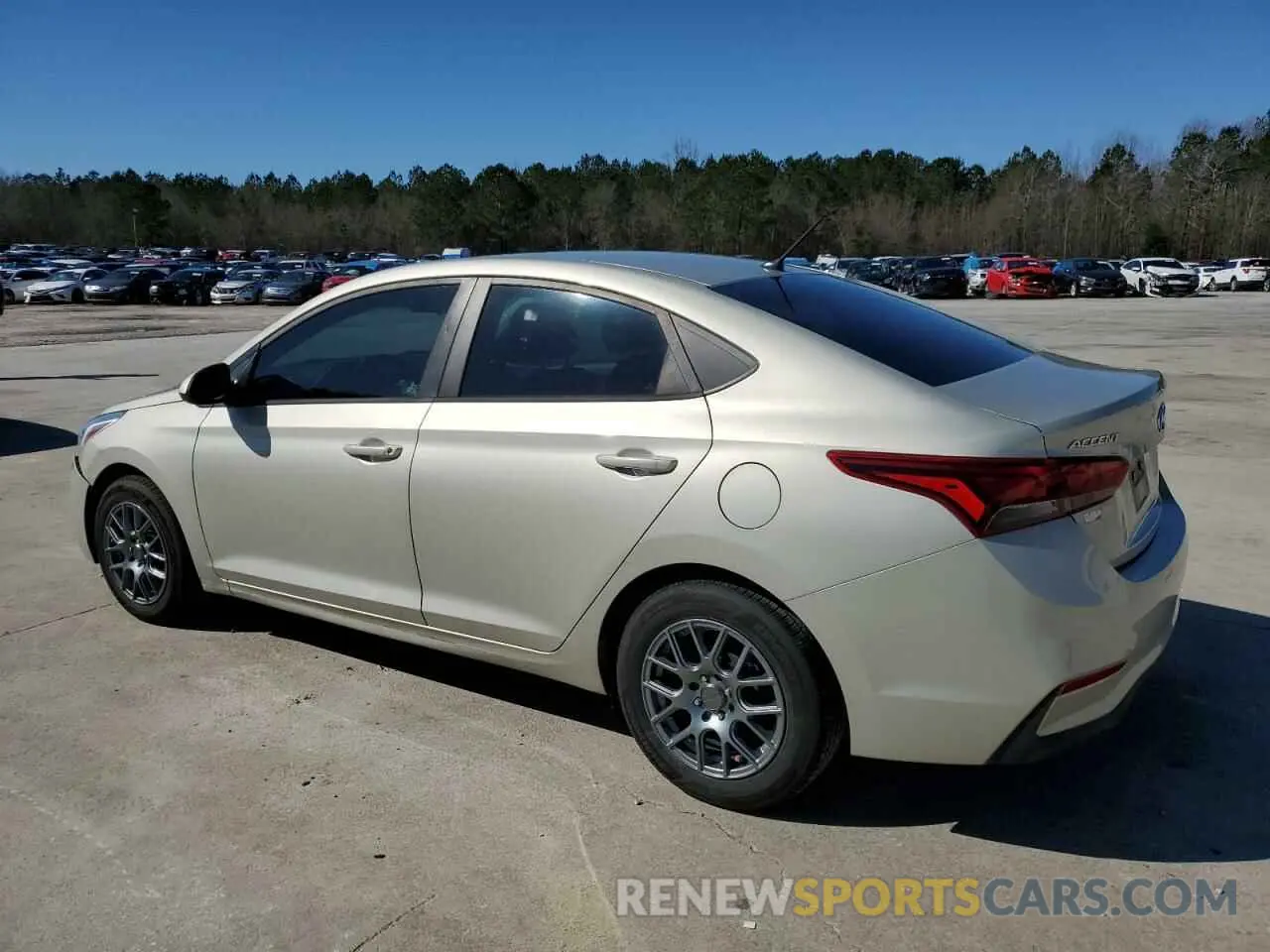 2 fotografías del automóvil dañado 3KPC24A38KE064787 HYUNDAI ACCENT 2019