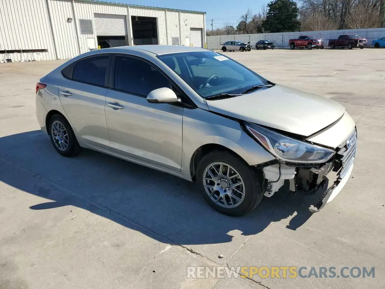 4 fotografías del automóvil dañado 3KPC24A38KE064787 HYUNDAI ACCENT 2019