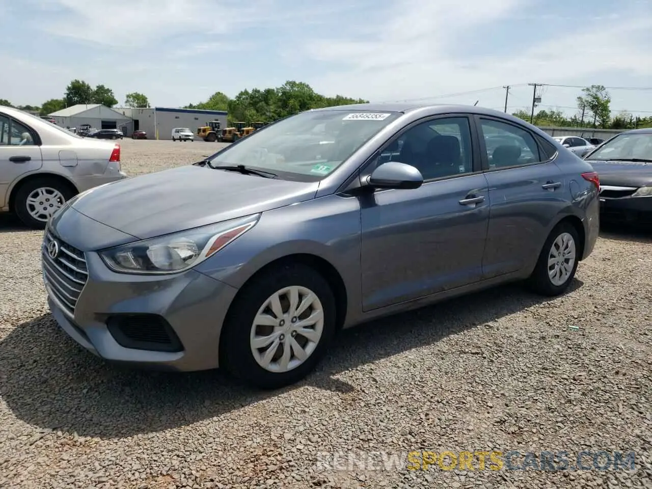 1 fotografías del automóvil dañado 3KPC24A38KE066782 HYUNDAI ACCENT 2019