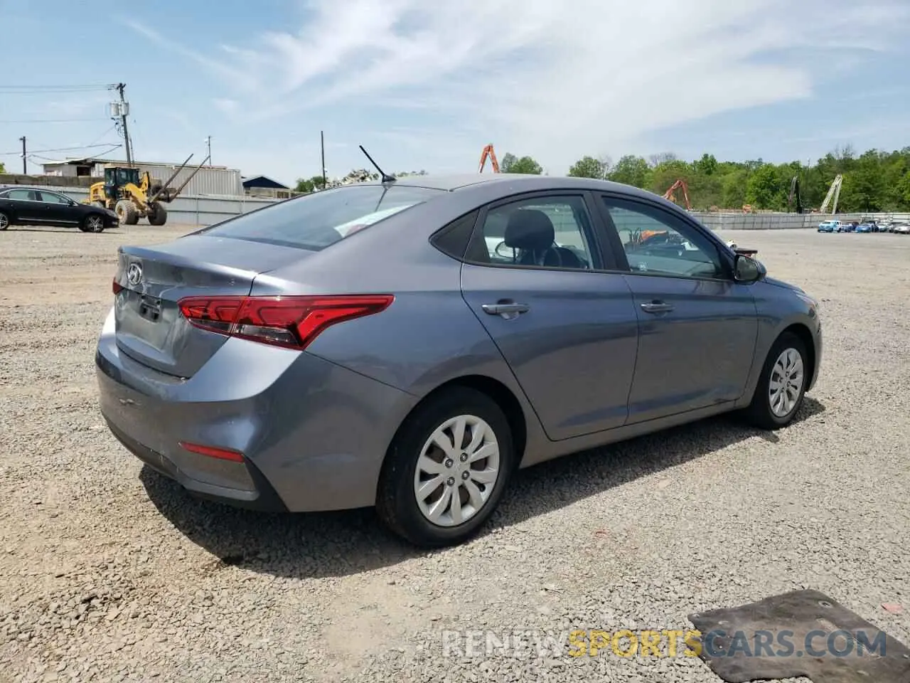 3 fotografías del automóvil dañado 3KPC24A38KE066782 HYUNDAI ACCENT 2019