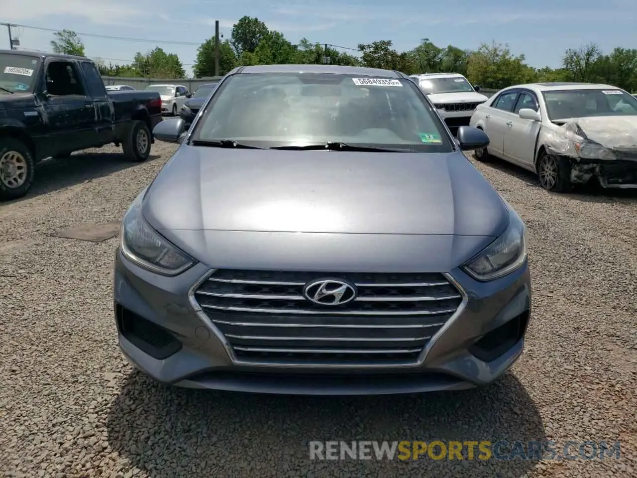 5 fotografías del automóvil dañado 3KPC24A38KE066782 HYUNDAI ACCENT 2019