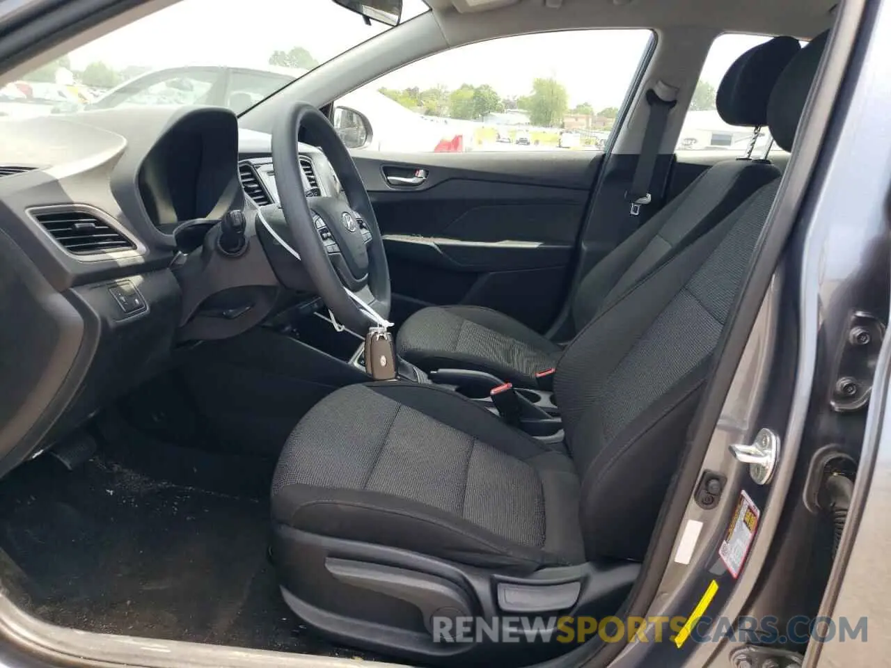 7 fotografías del automóvil dañado 3KPC24A38KE066782 HYUNDAI ACCENT 2019