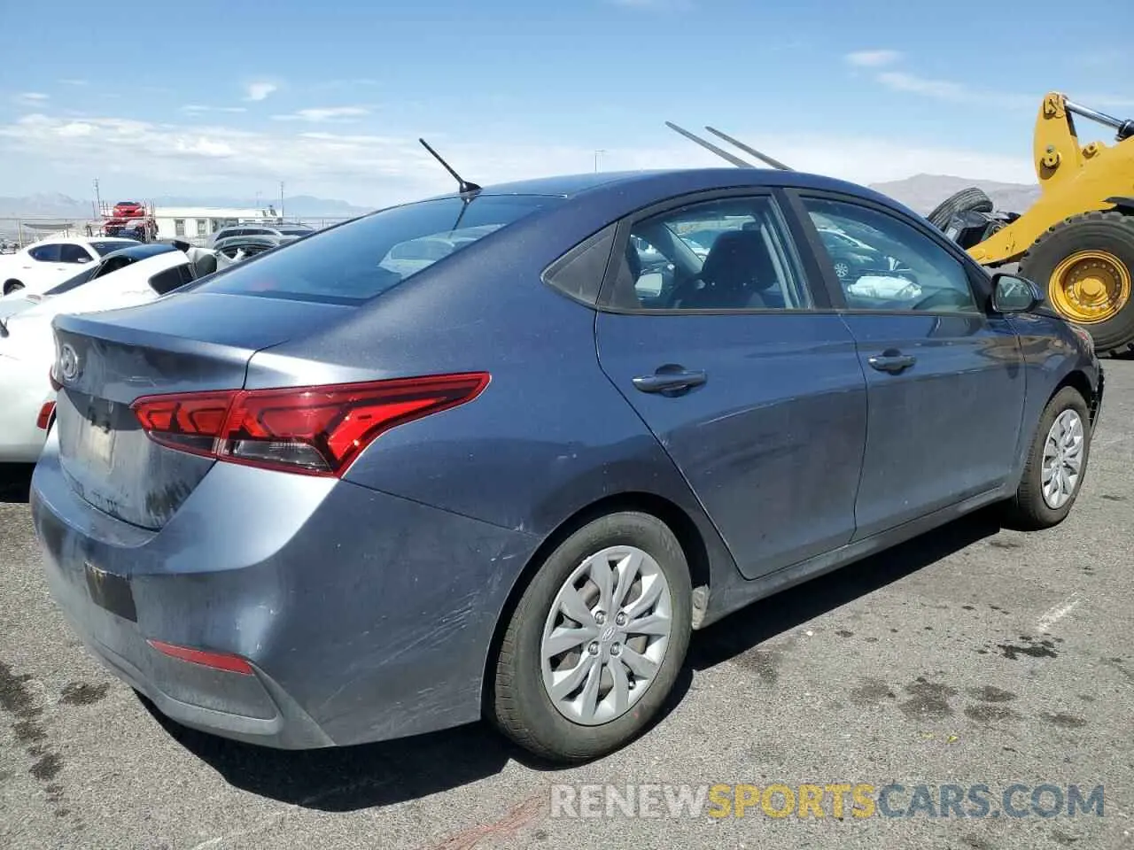 3 fotografías del automóvil dañado 3KPC24A38KE083534 HYUNDAI ACCENT 2019