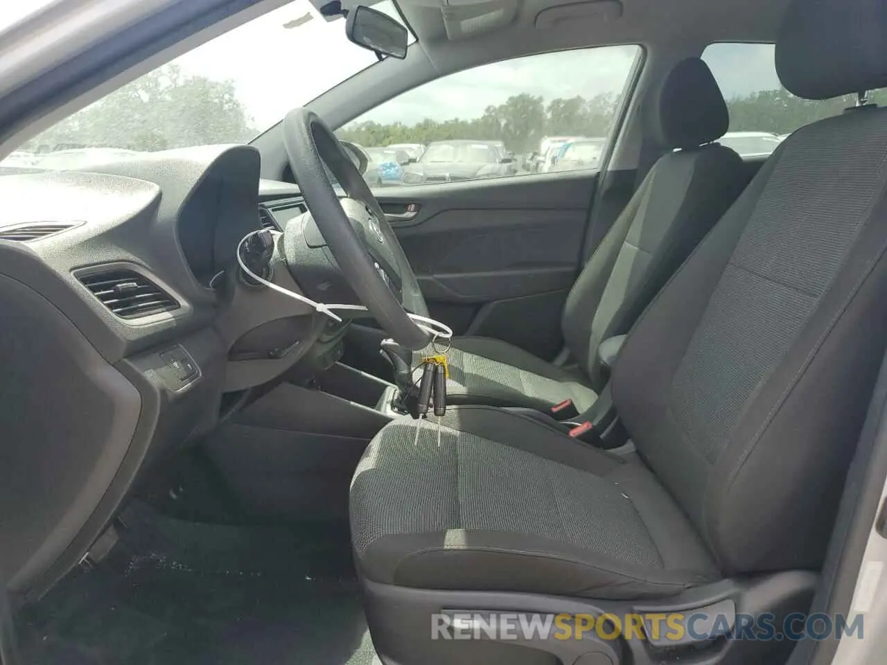 7 fotografías del automóvil dañado 3KPC24A39KE057864 HYUNDAI ACCENT 2019