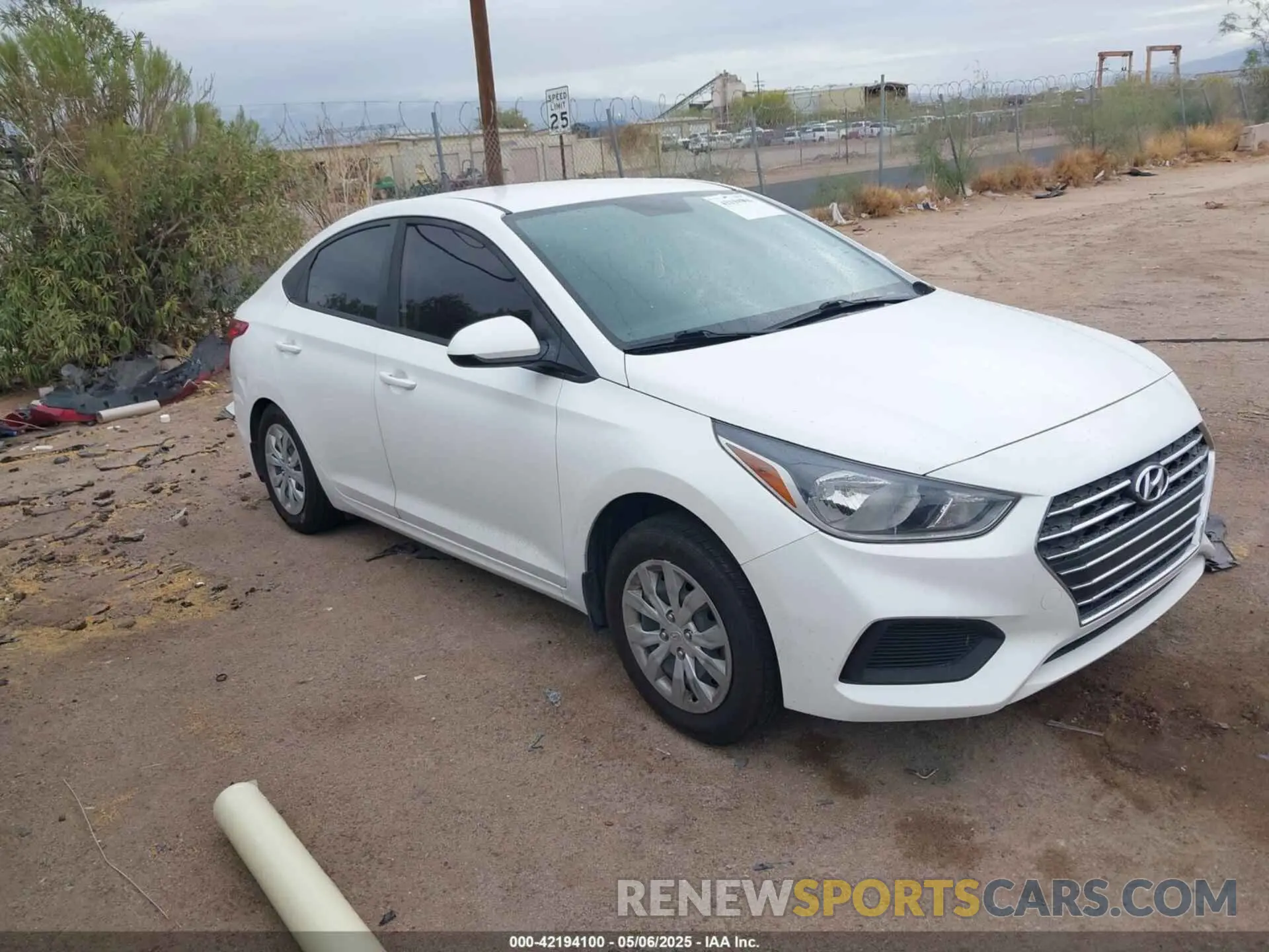 1 fotografías del automóvil dañado 3KPC24A39KE058061 HYUNDAI ACCENT 2019