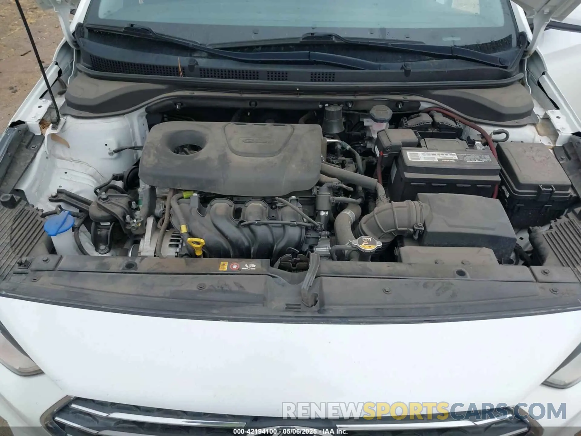 10 fotografías del automóvil dañado 3KPC24A39KE058061 HYUNDAI ACCENT 2019