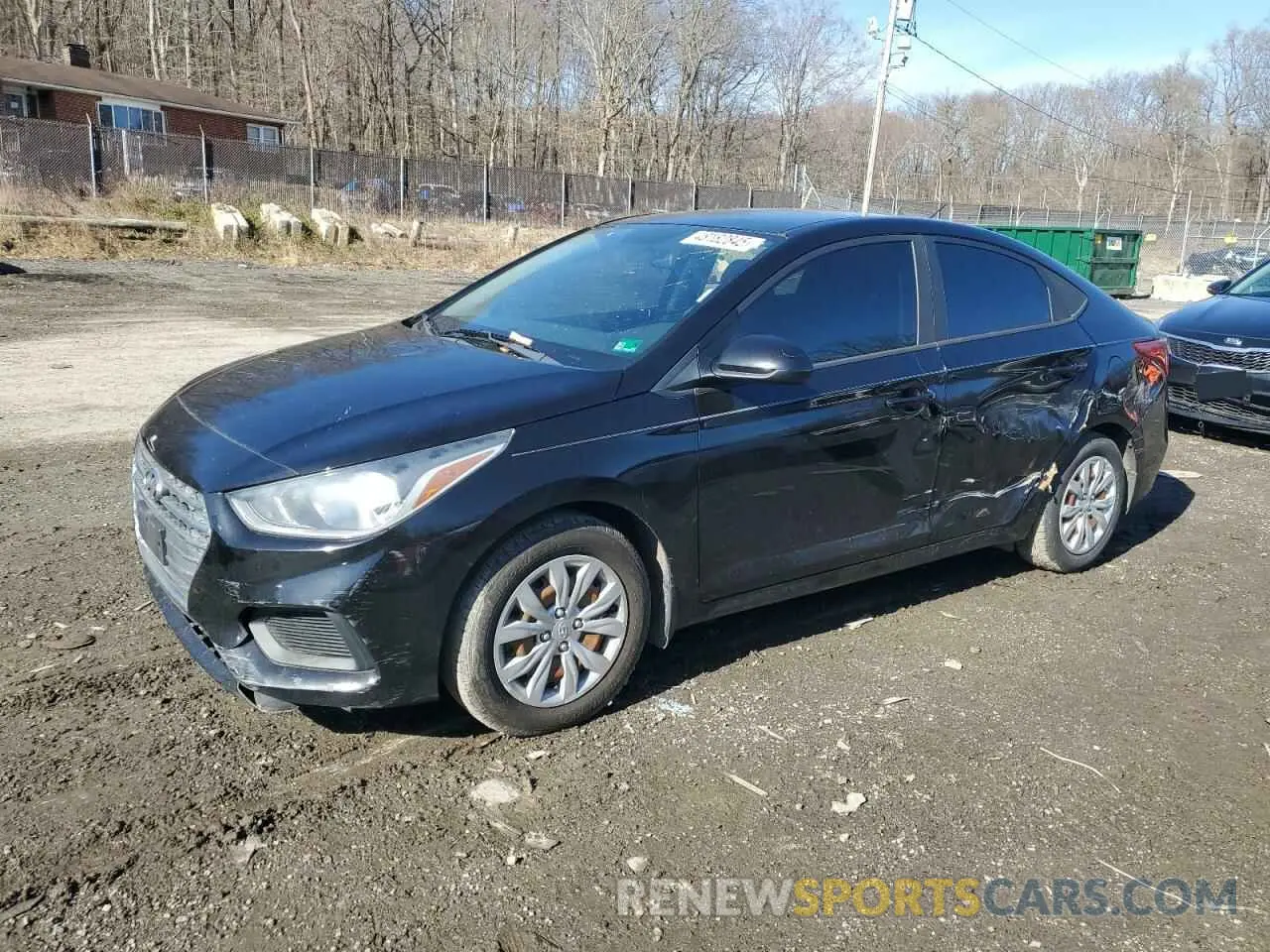1 fotografías del automóvil dañado 3KPC24A39KE058271 HYUNDAI ACCENT 2019