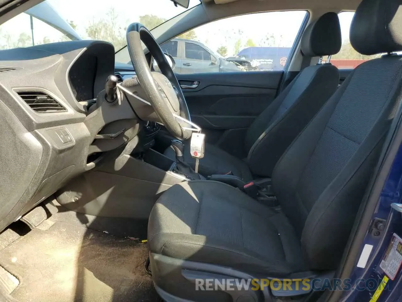 7 fotografías del automóvil dañado 3KPC24A39KE061963 HYUNDAI ACCENT 2019