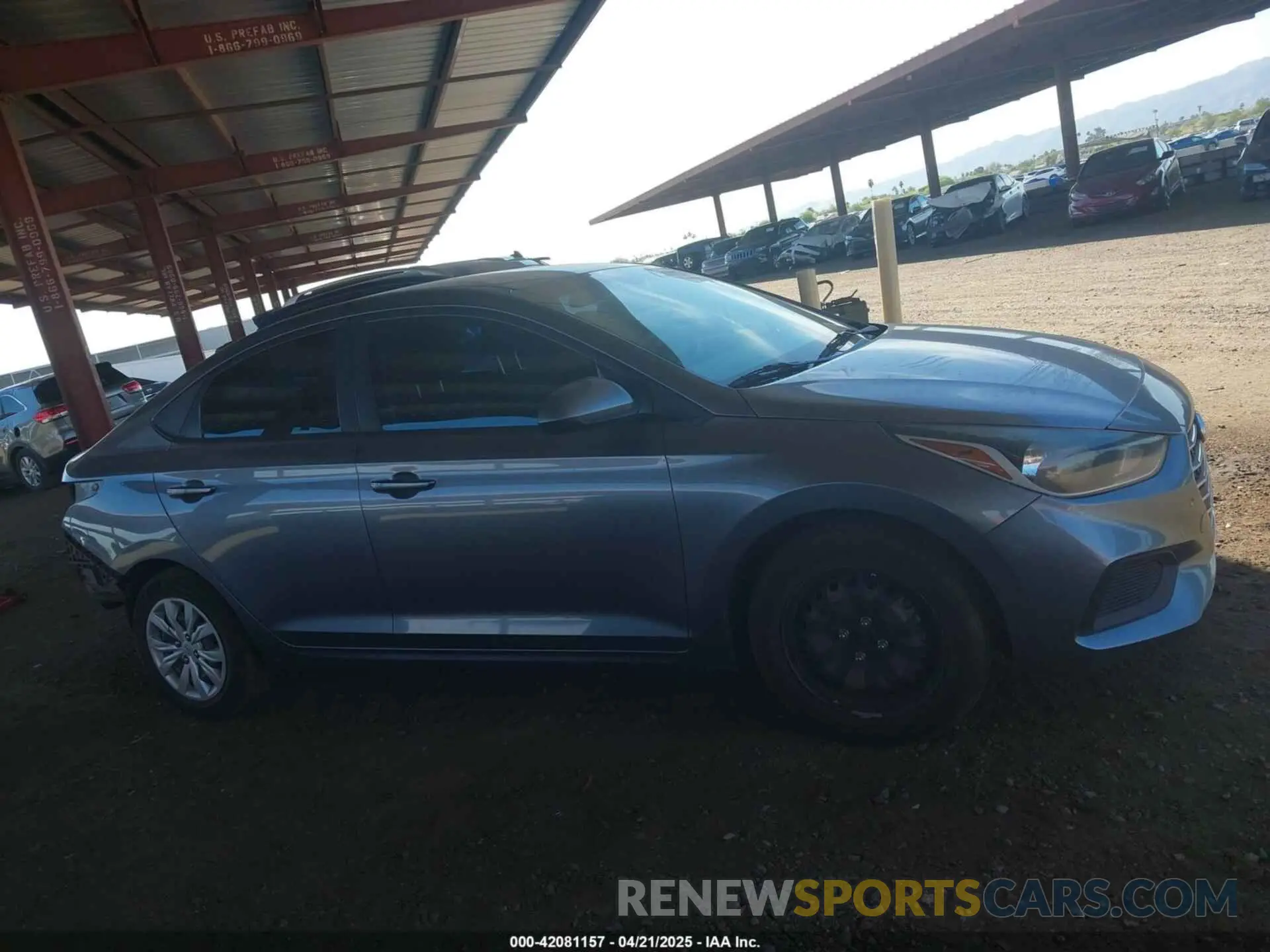 14 fotografías del automóvil dañado 3KPC24A39KE069612 HYUNDAI ACCENT 2019