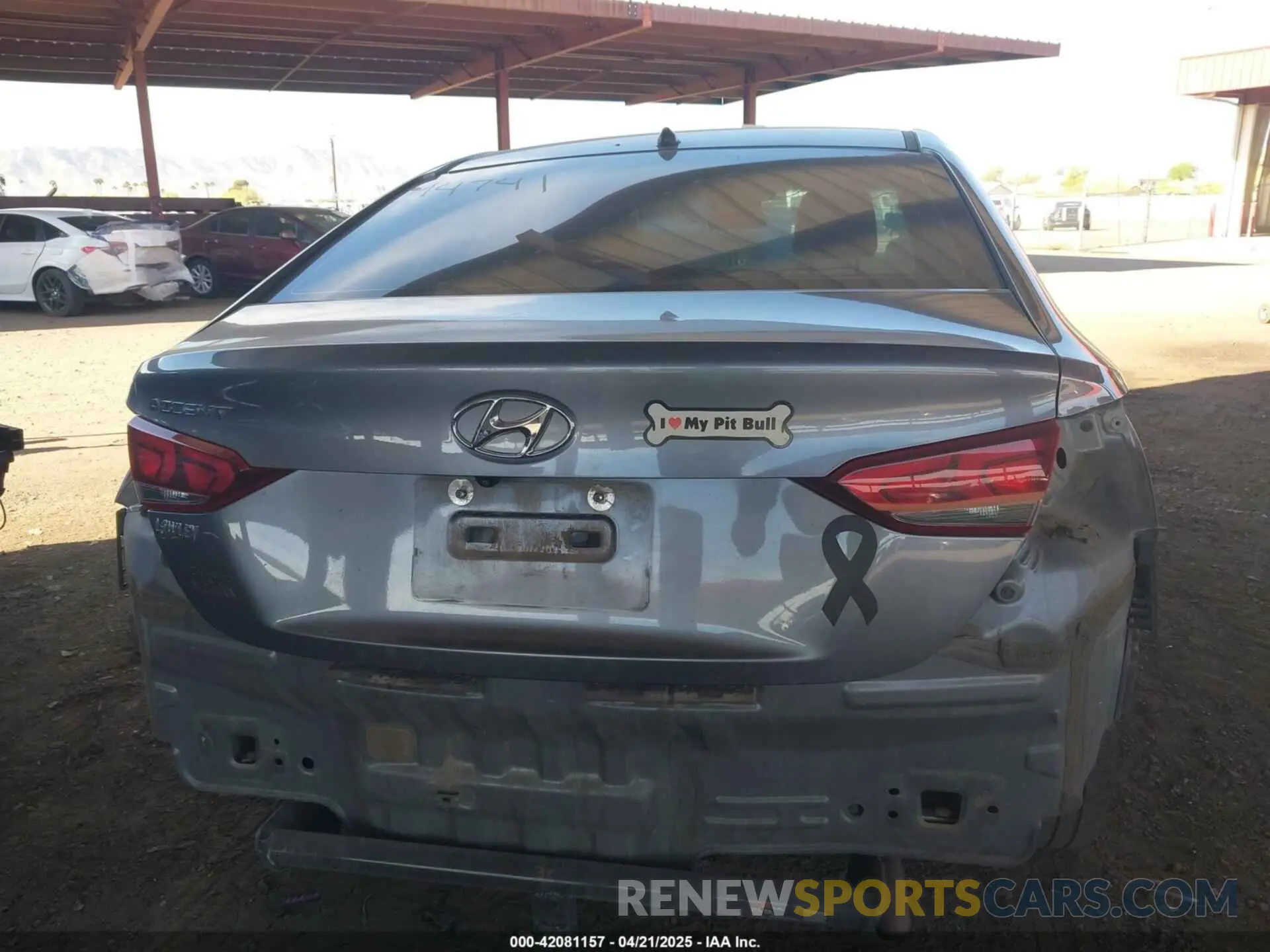 6 fotografías del automóvil dañado 3KPC24A39KE069612 HYUNDAI ACCENT 2019