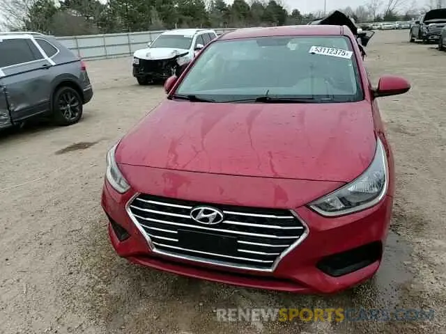 13 fotografías del automóvil dañado 3KPC24A39KE087186 HYUNDAI ACCENT 2019