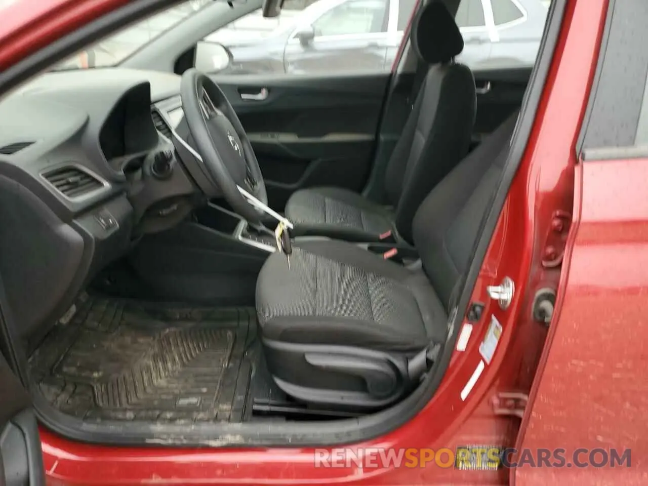 7 fotografías del automóvil dañado 3KPC24A39KE087186 HYUNDAI ACCENT 2019