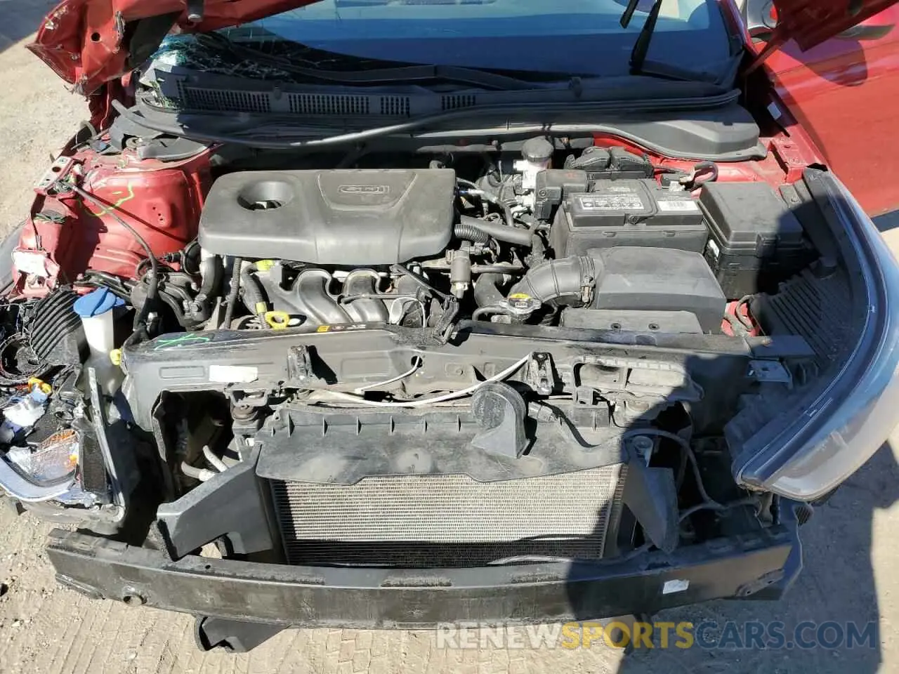 11 fotografías del automóvil dañado 3KPC24A3XKE056870 HYUNDAI ACCENT 2019