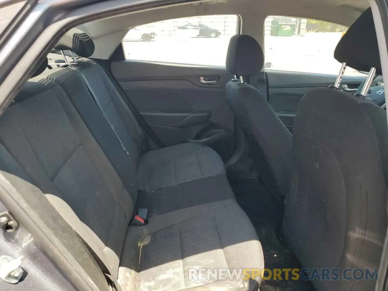 10 fotografías del automóvil dañado 3KPC24A3XKE080702 HYUNDAI ACCENT 2019