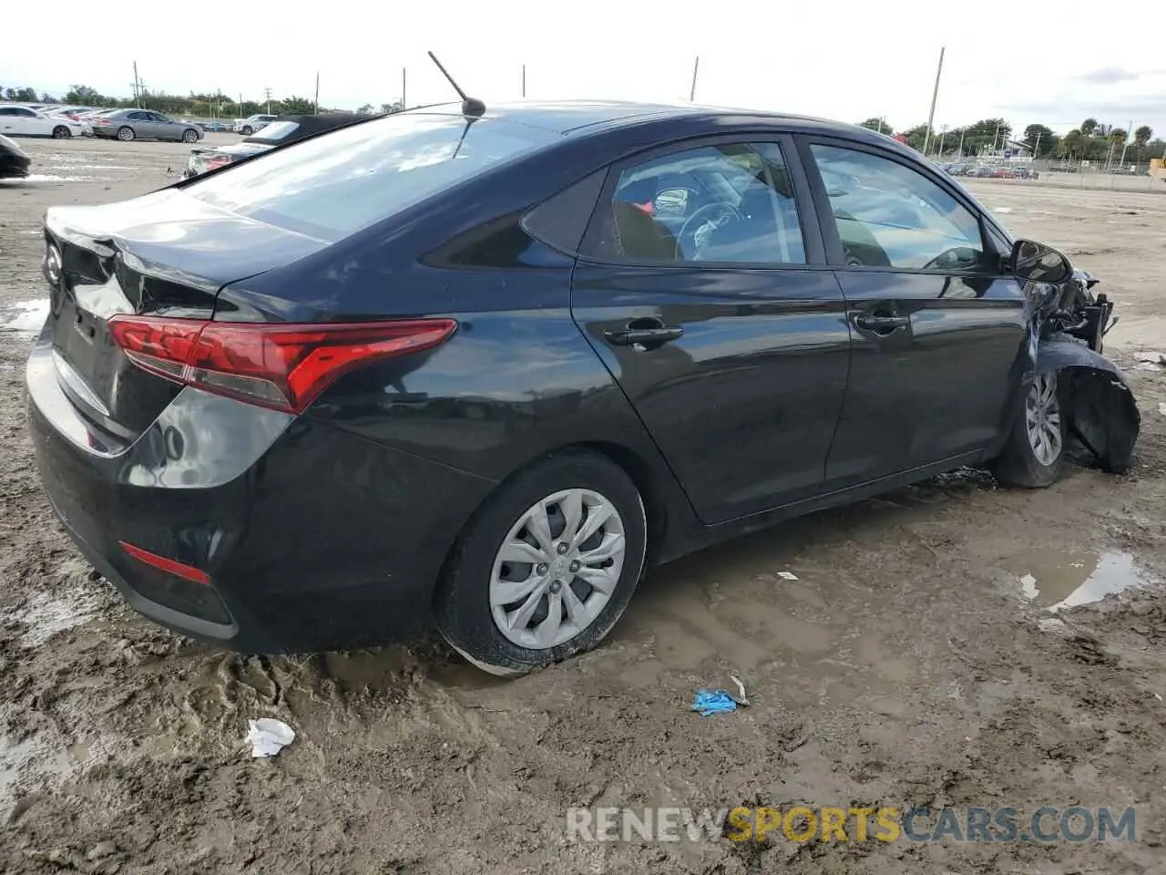 3 fotografías del automóvil dañado 3KPC24A60LE099822 HYUNDAI ACCENT 2020