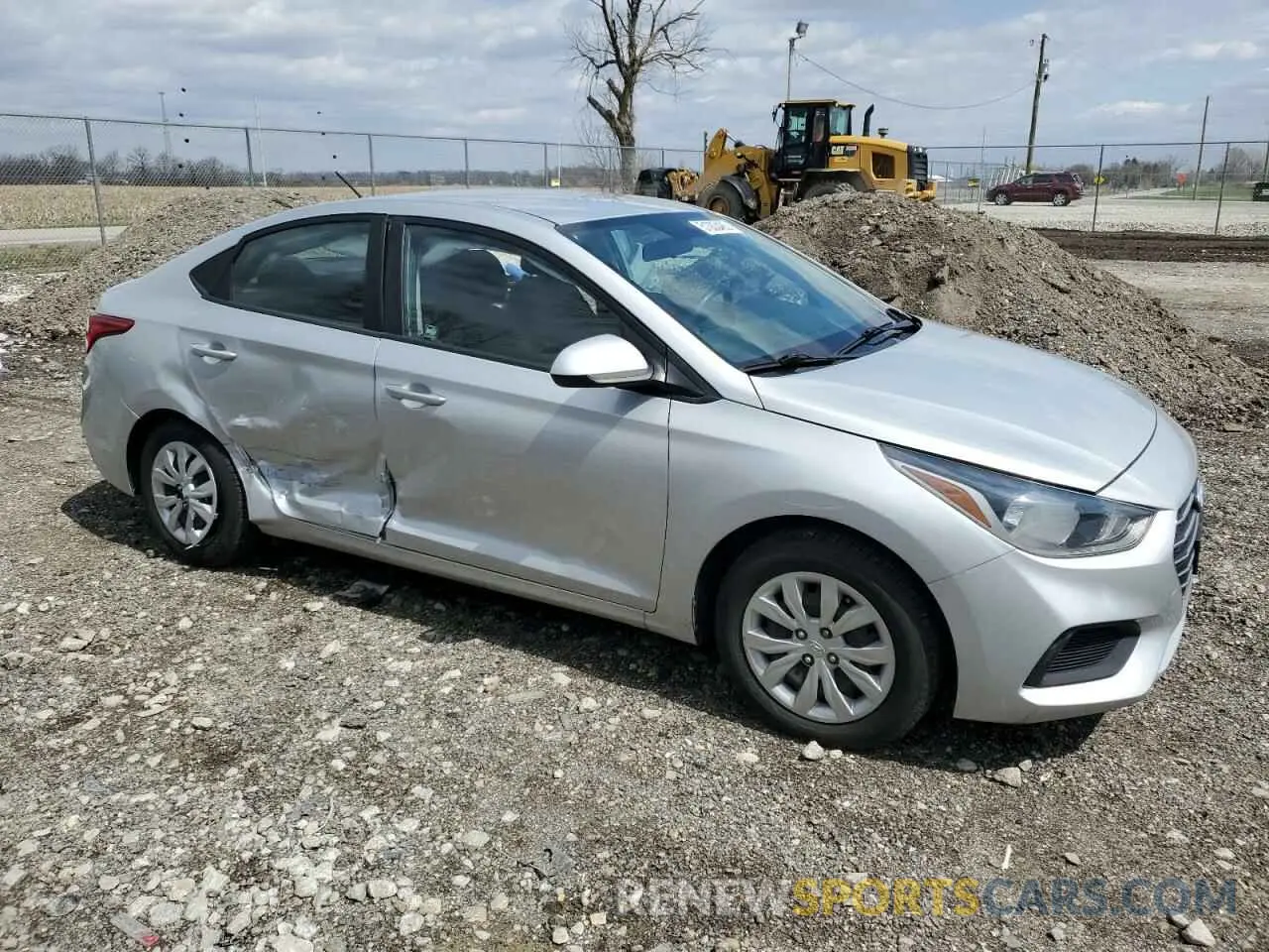 4 fotografías del automóvil dañado 3KPC24A60LE103836 HYUNDAI ACCENT 2020