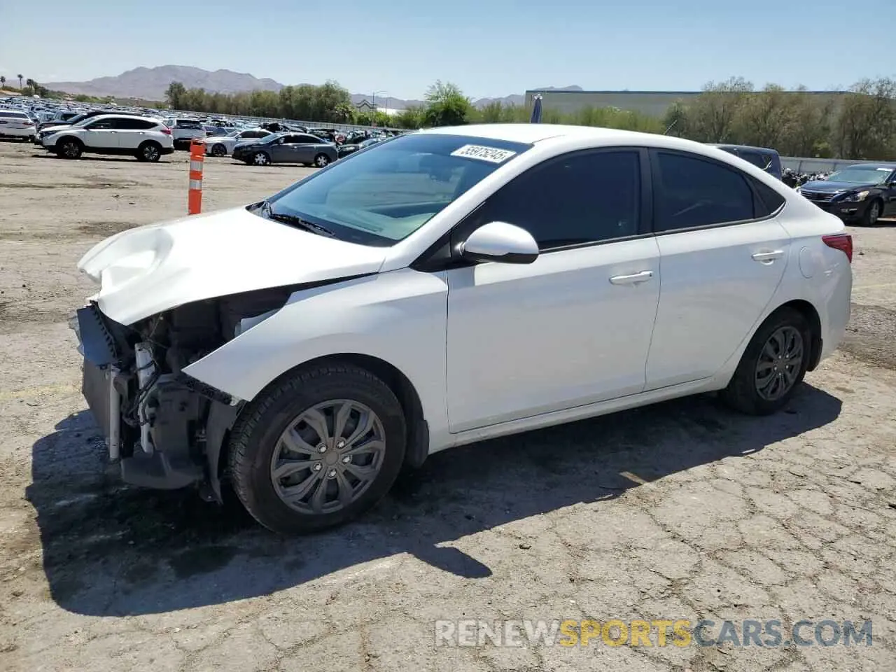 1 fotografías del automóvil dañado 3KPC24A61LE092863 HYUNDAI ACCENT 2020