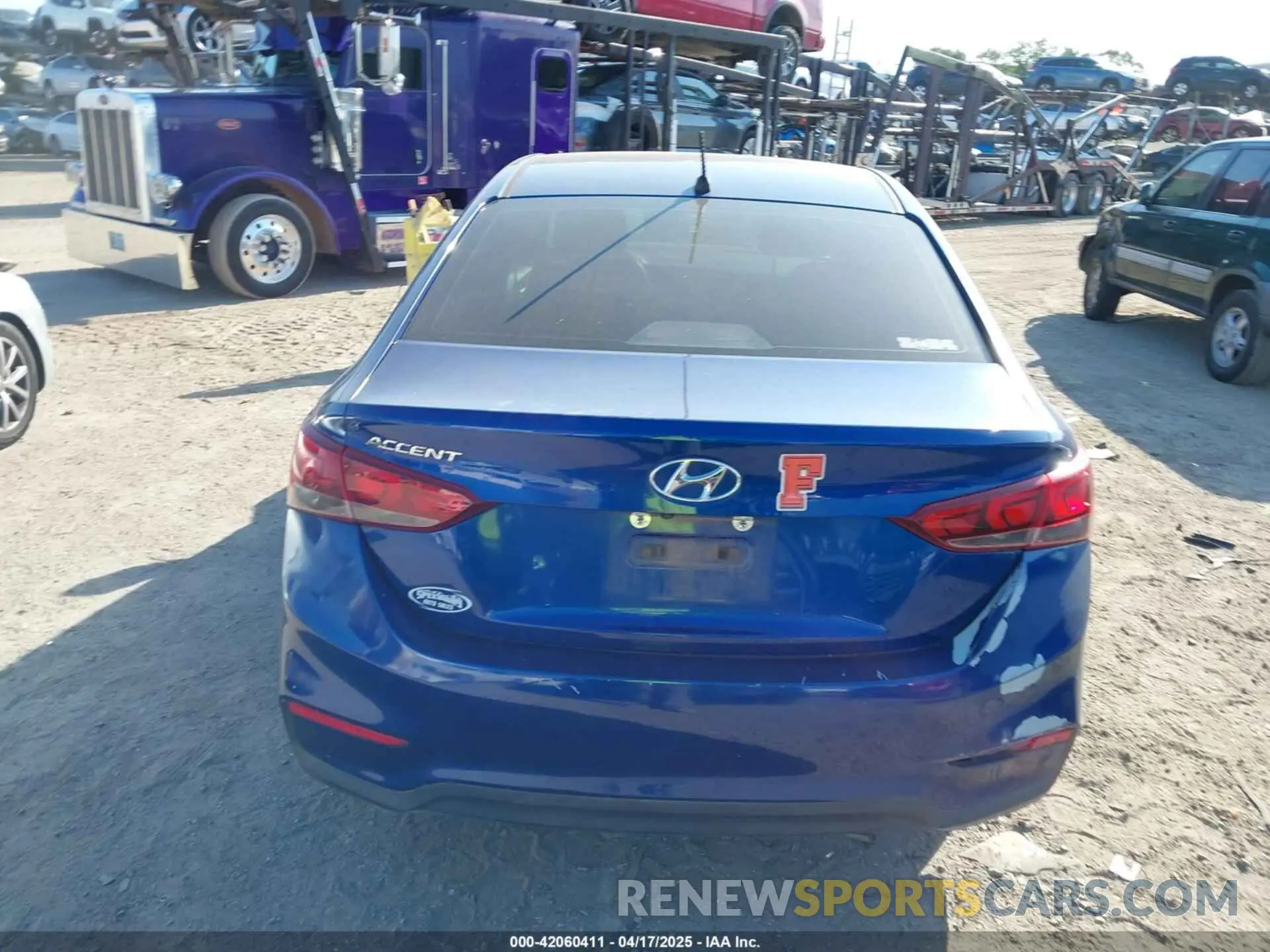 15 fotografías del automóvil dañado 3KPC24A61LE093091 HYUNDAI ACCENT 2020