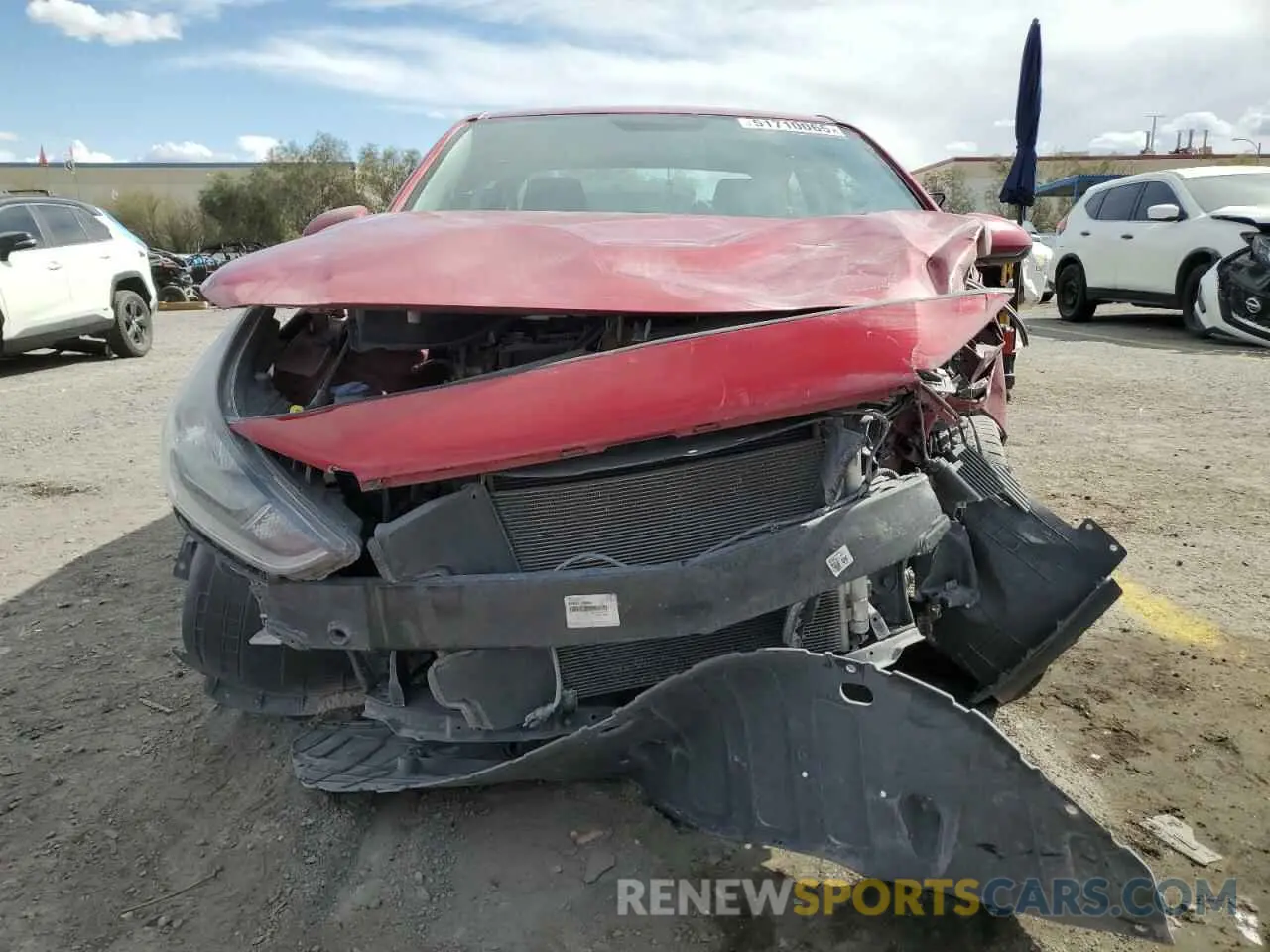 5 fotografías del automóvil dañado 3KPC24A61LE094029 HYUNDAI ACCENT 2020