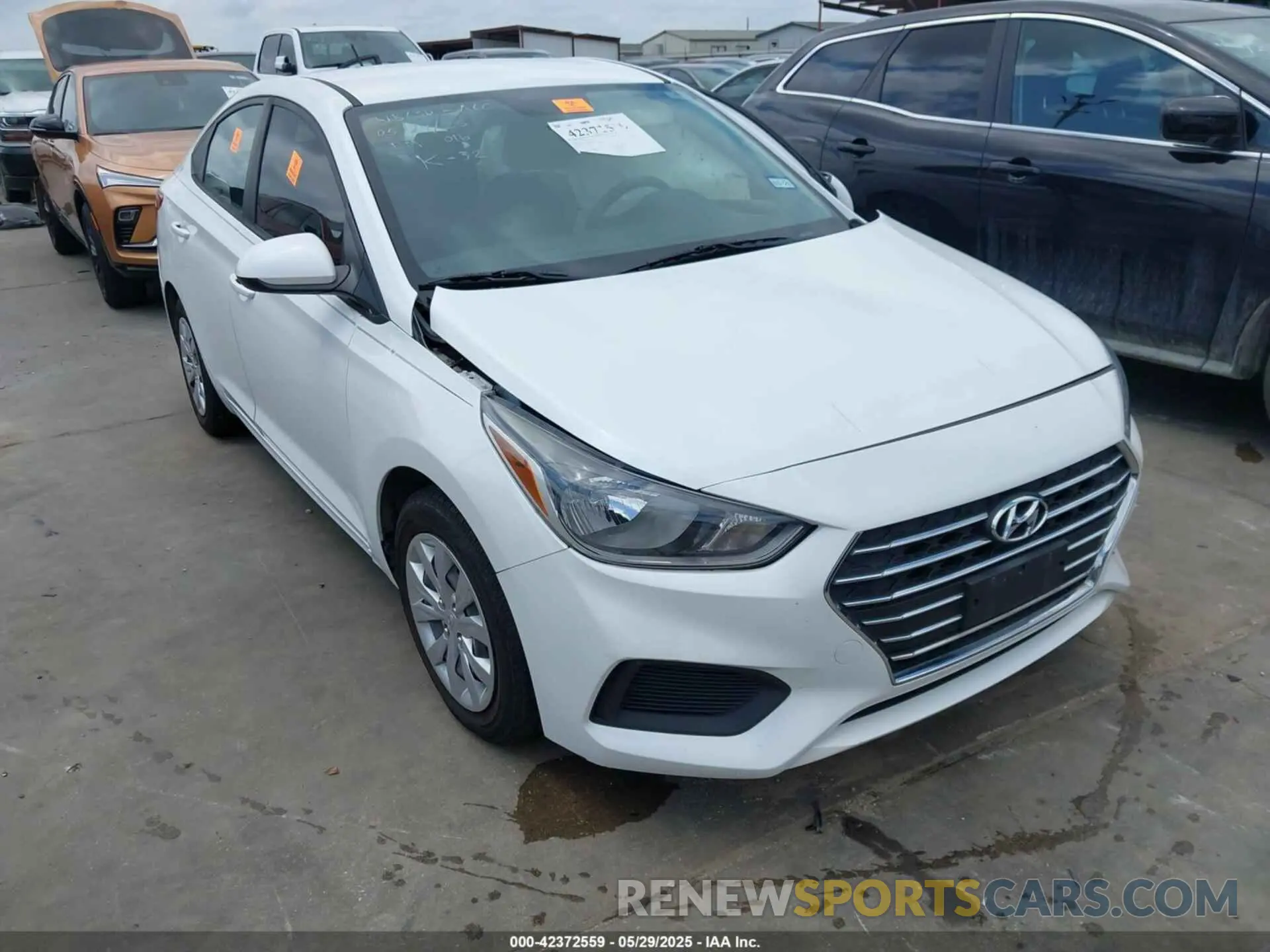 1 fotografías del automóvil dañado 3KPC24A61LE096279 HYUNDAI ACCENT 2020