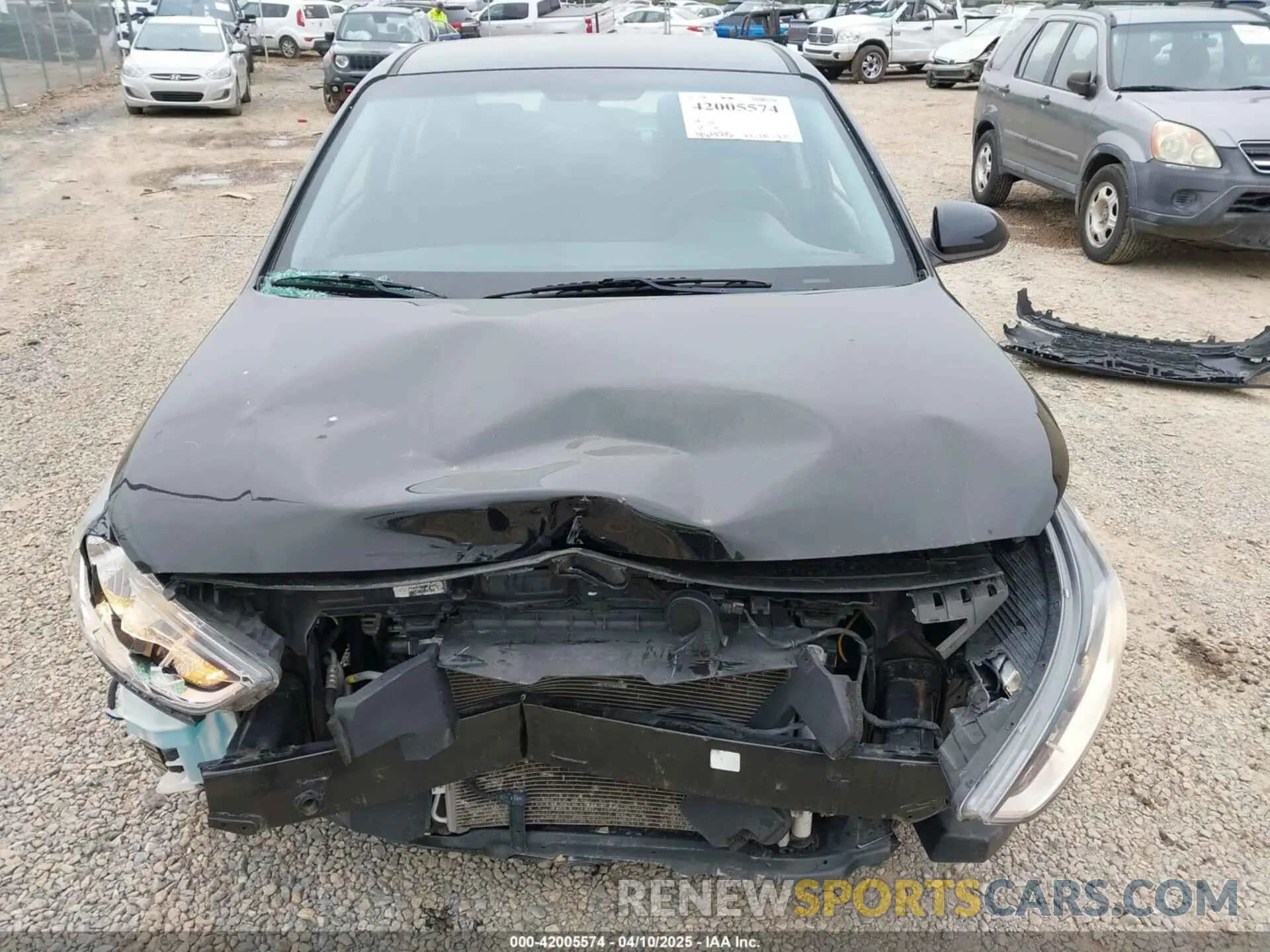 6 fotografías del automóvil dañado 3KPC24A61LE099716 HYUNDAI ACCENT 2020