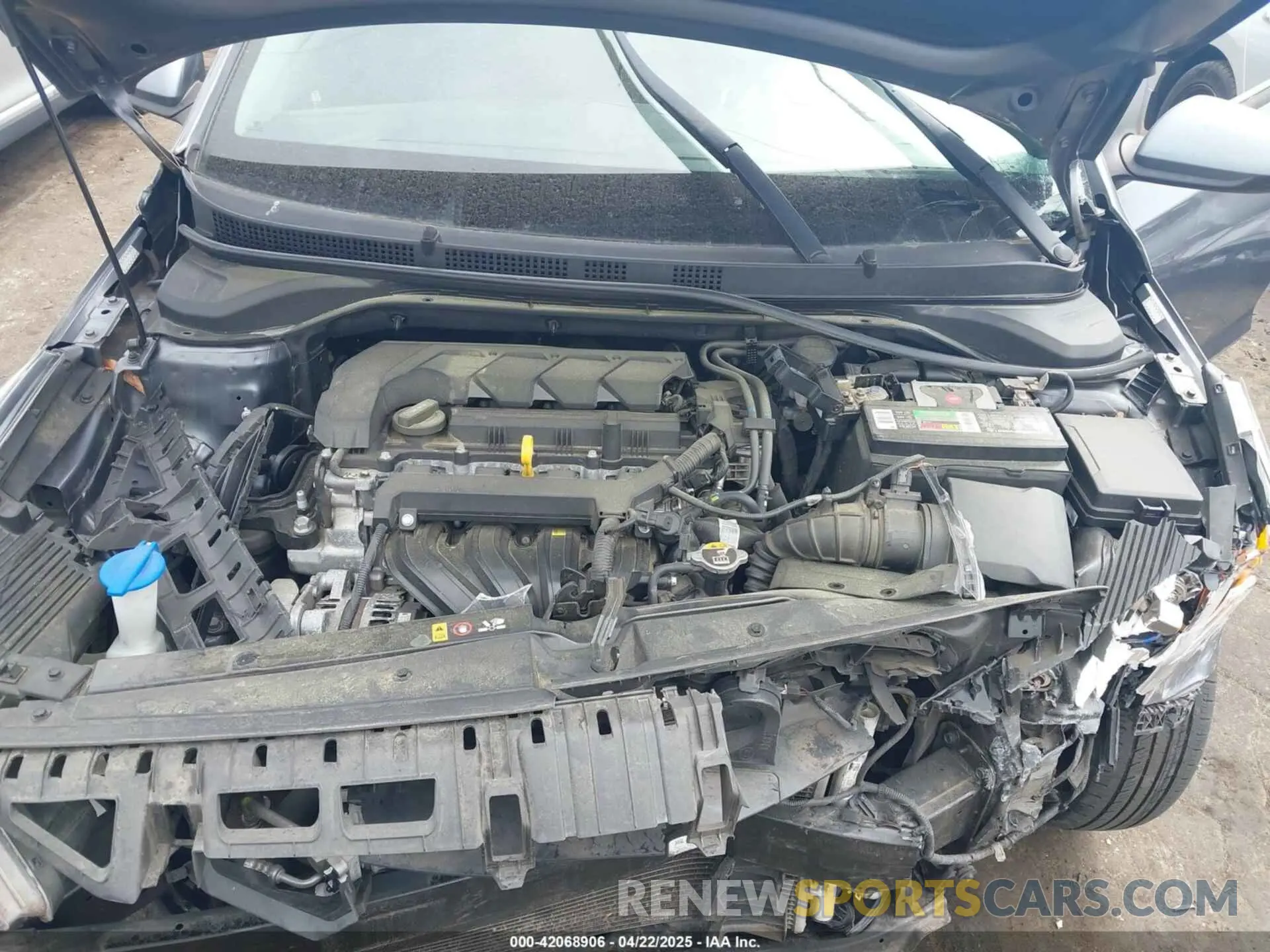 10 fotografías del automóvil dañado 3KPC24A61LE107605 HYUNDAI ACCENT 2020