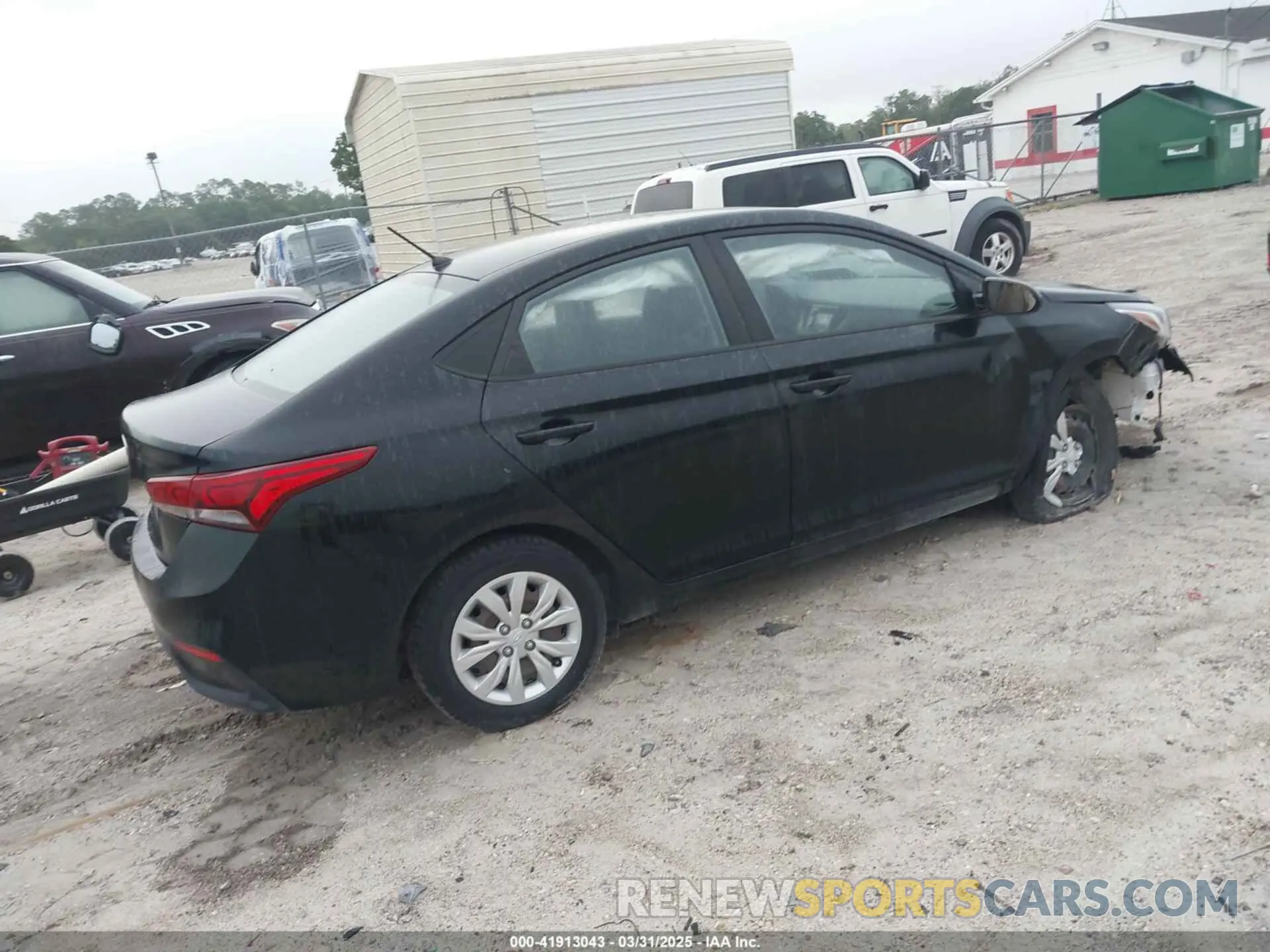 4 fotografías del automóvil dañado 3KPC24A62LE093097 HYUNDAI ACCENT 2020