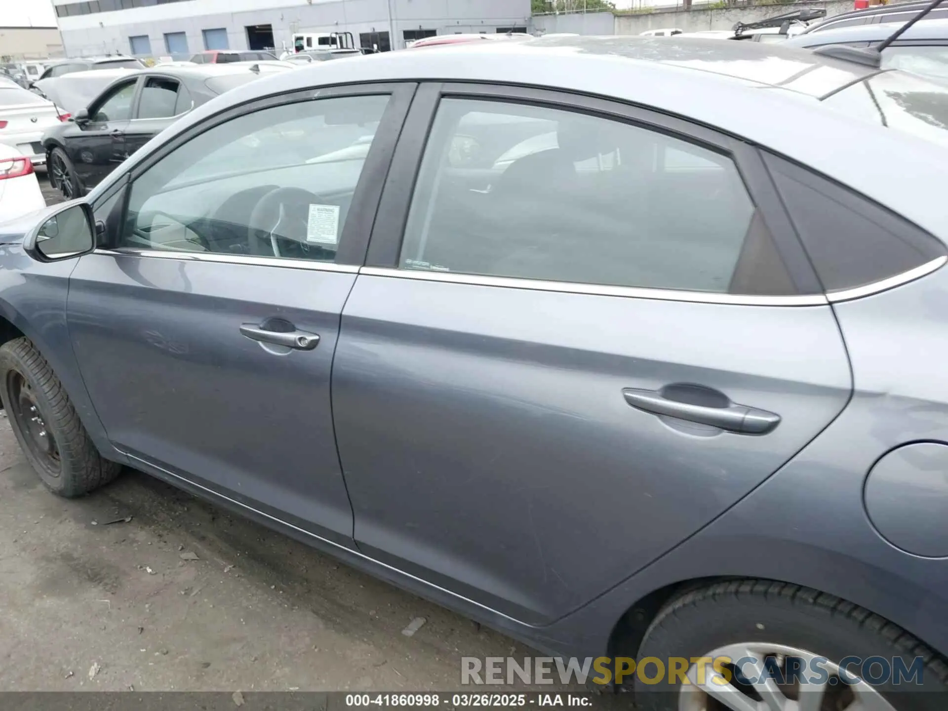 15 fotografías del automóvil dañado 3KPC24A62LE094198 HYUNDAI ACCENT 2020