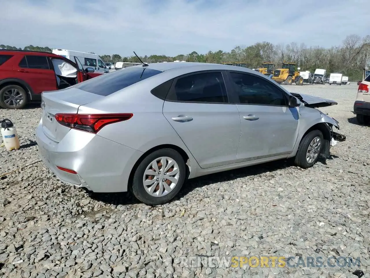 3 fotografías del automóvil dañado 3KPC24A62LE099224 HYUNDAI ACCENT 2020