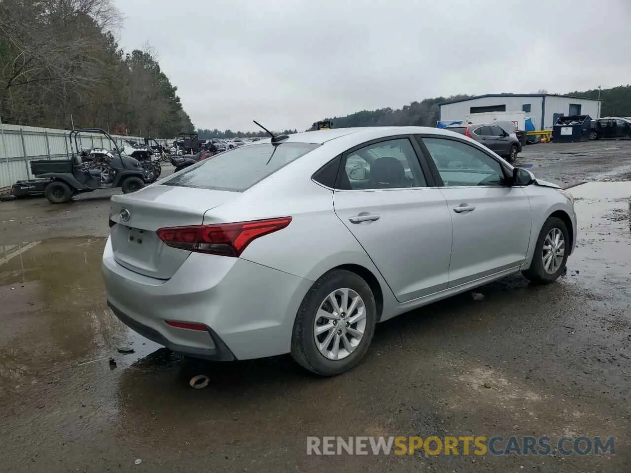 3 fotografías del automóvil dañado 3KPC24A62LE111243 HYUNDAI ACCENT 2020