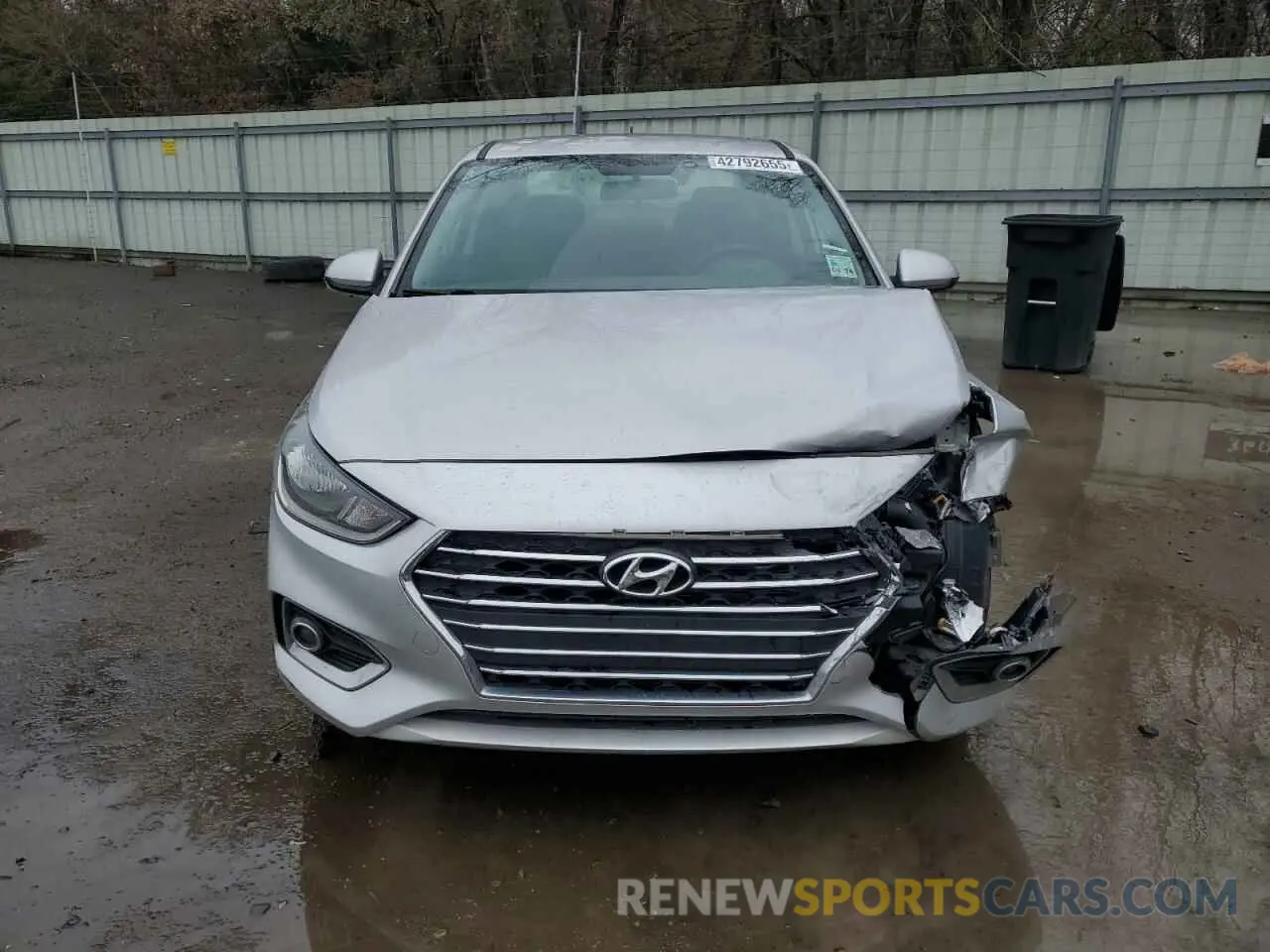 5 fotografías del automóvil dañado 3KPC24A62LE111243 HYUNDAI ACCENT 2020