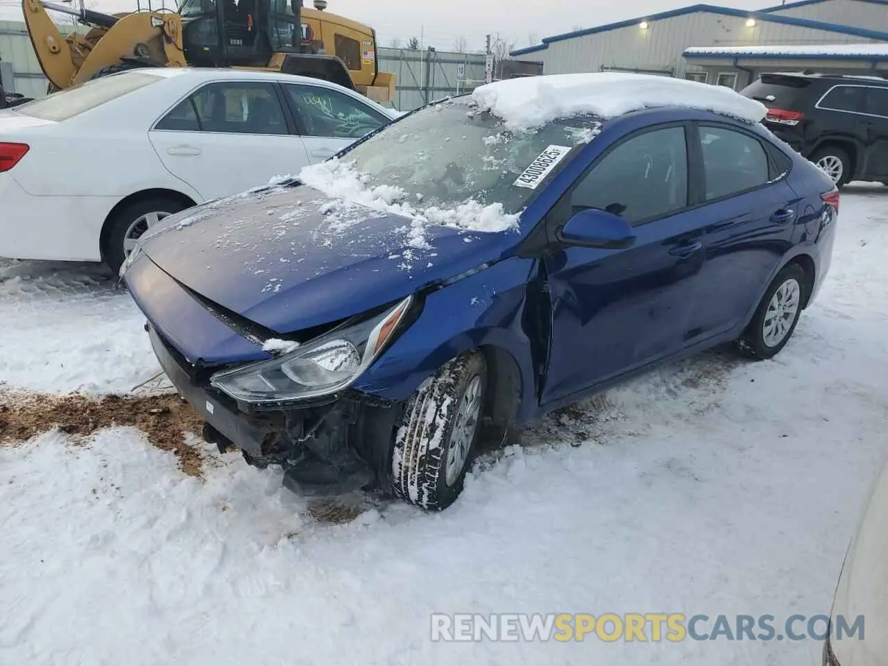 1 fotografías del automóvil dañado 3KPC24A63LE096672 HYUNDAI ACCENT 2020