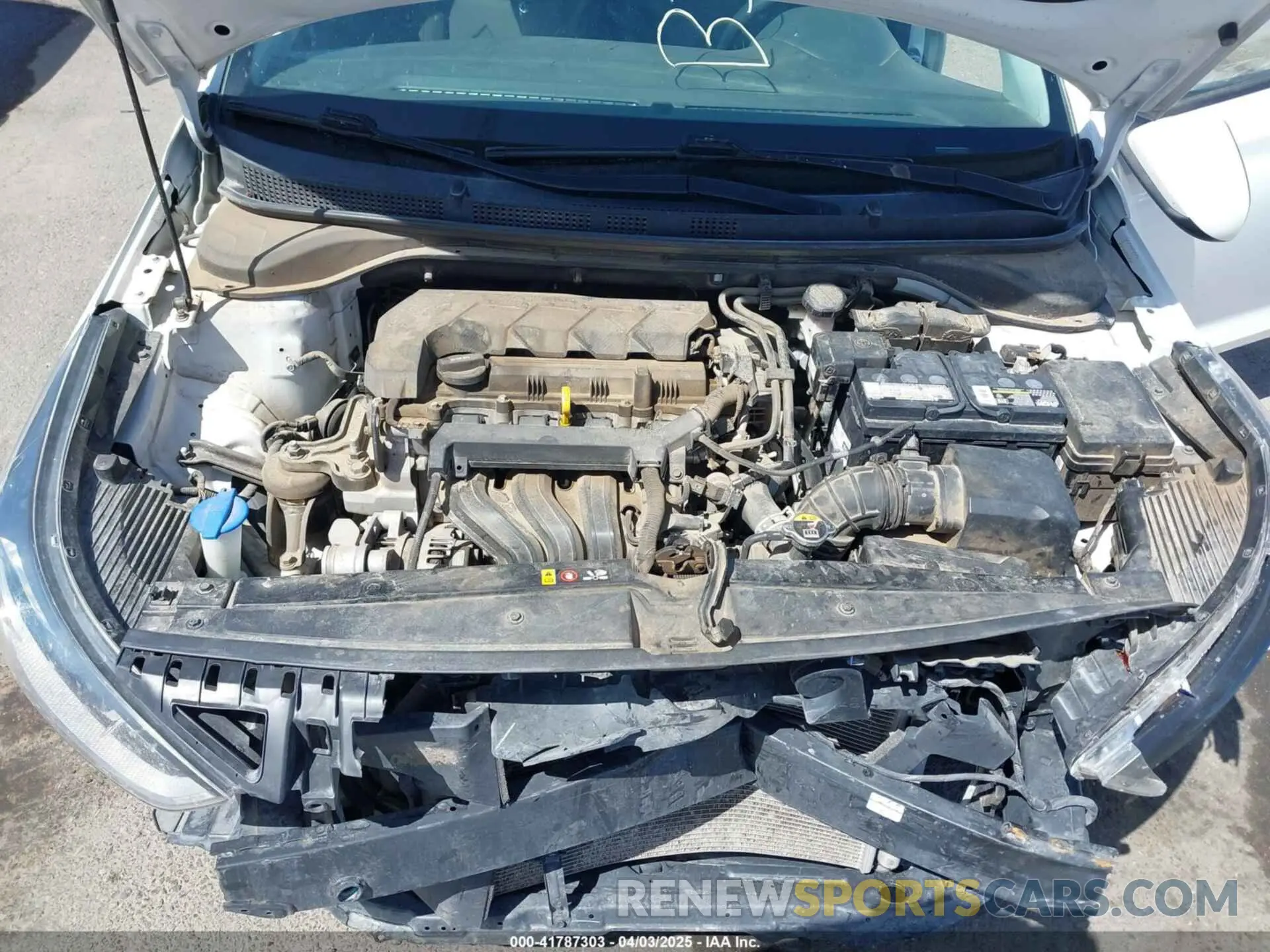 10 fotografías del automóvil dañado 3KPC24A63LE097840 HYUNDAI ACCENT 2020