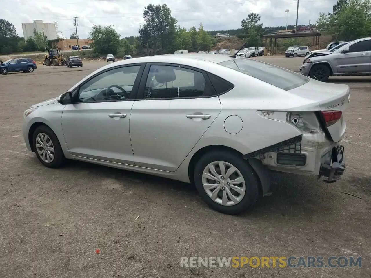2 fotografías del automóvil dañado 3KPC24A63LE103264 HYUNDAI ACCENT 2020