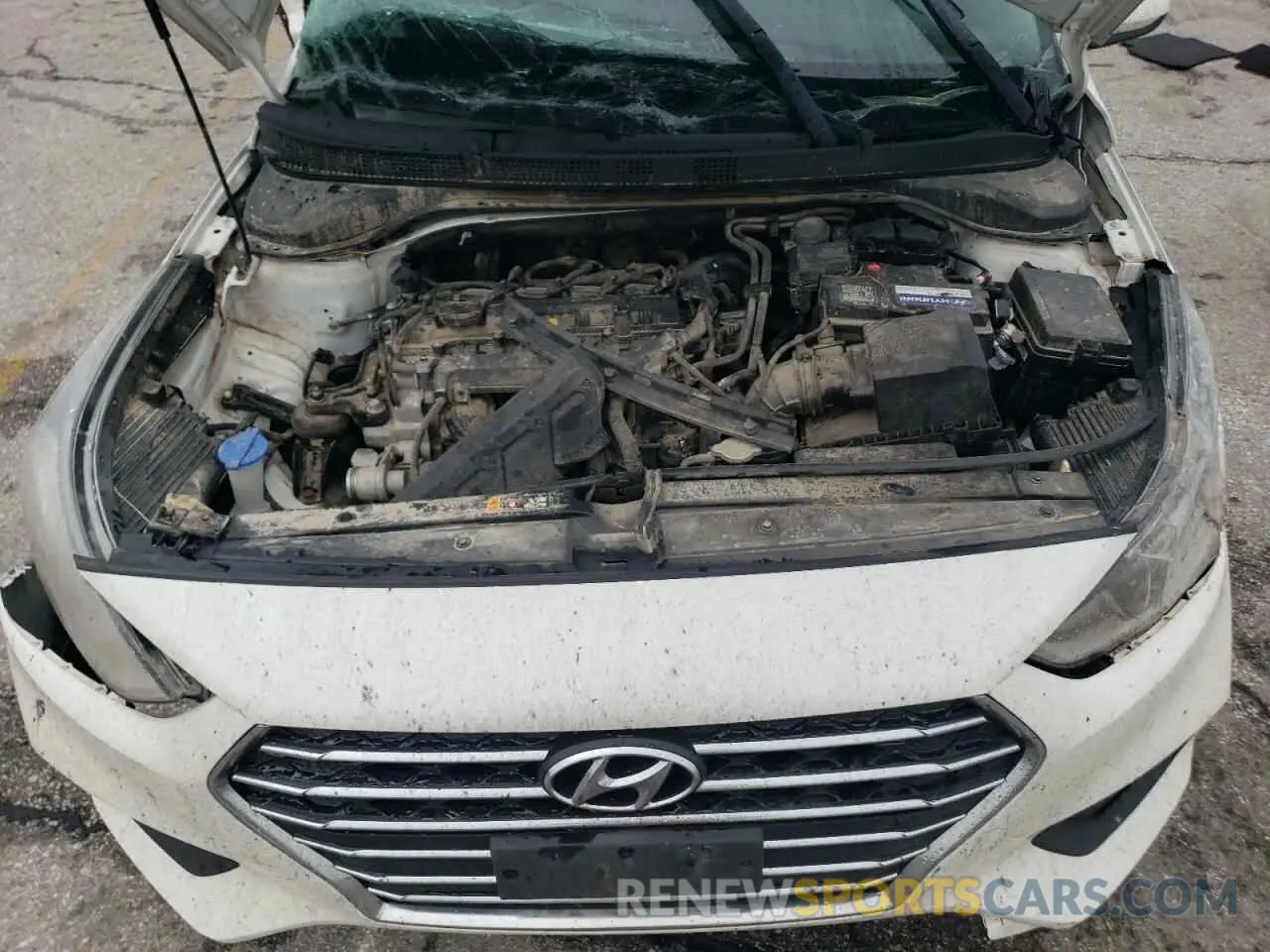11 fotografías del automóvil dañado 3KPC24A64LE092436 HYUNDAI ACCENT 2020