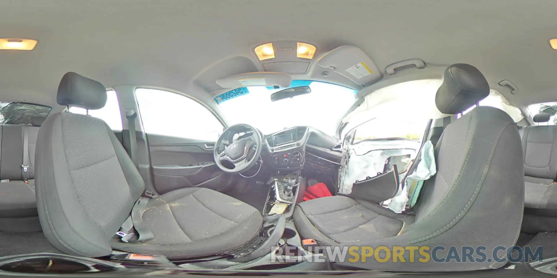15 fotografías del automóvil dañado 3KPC24A64LE092436 HYUNDAI ACCENT 2020