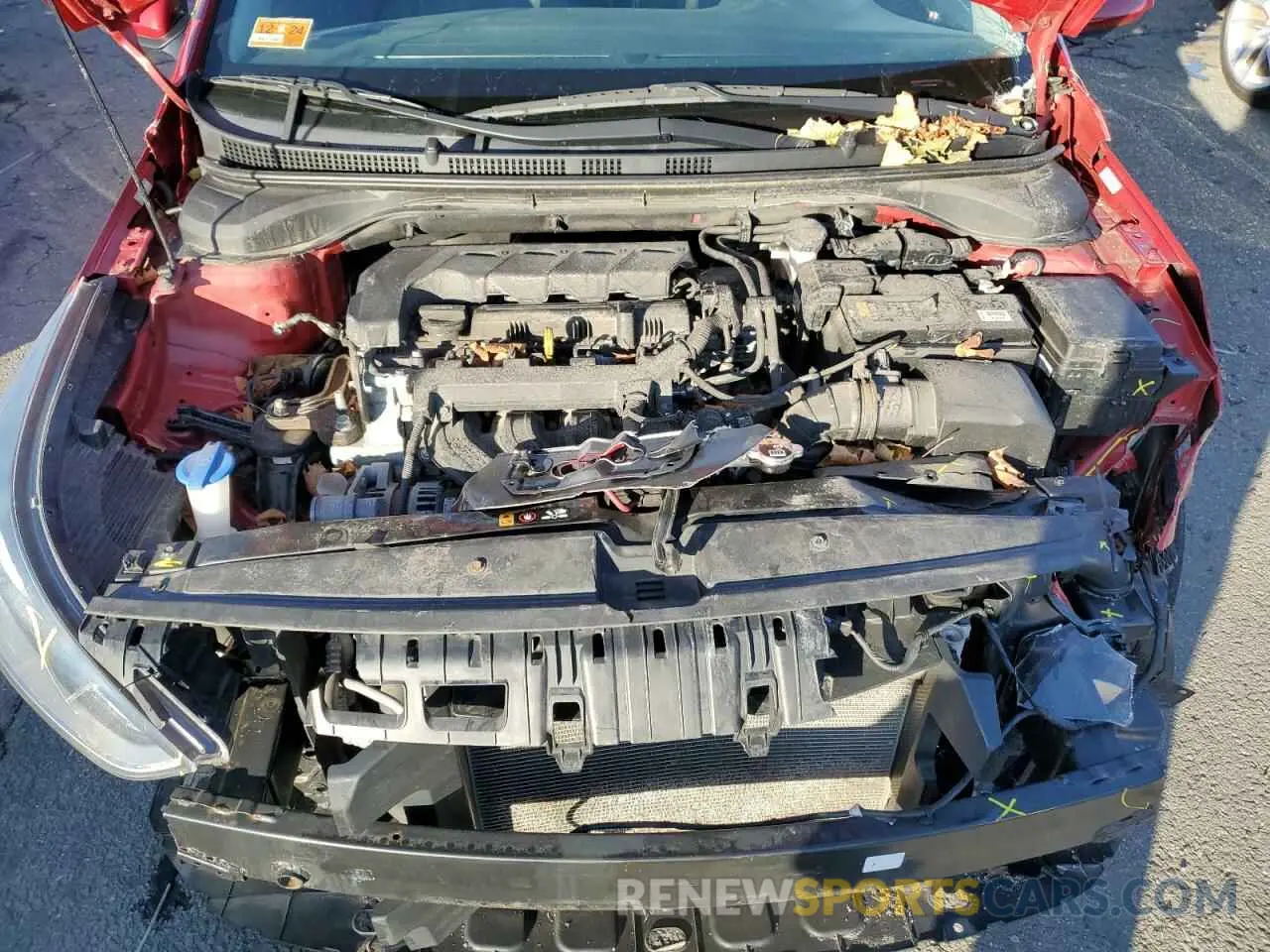 11 fotografías del automóvil dañado 3KPC24A64LE120008 HYUNDAI ACCENT 2020