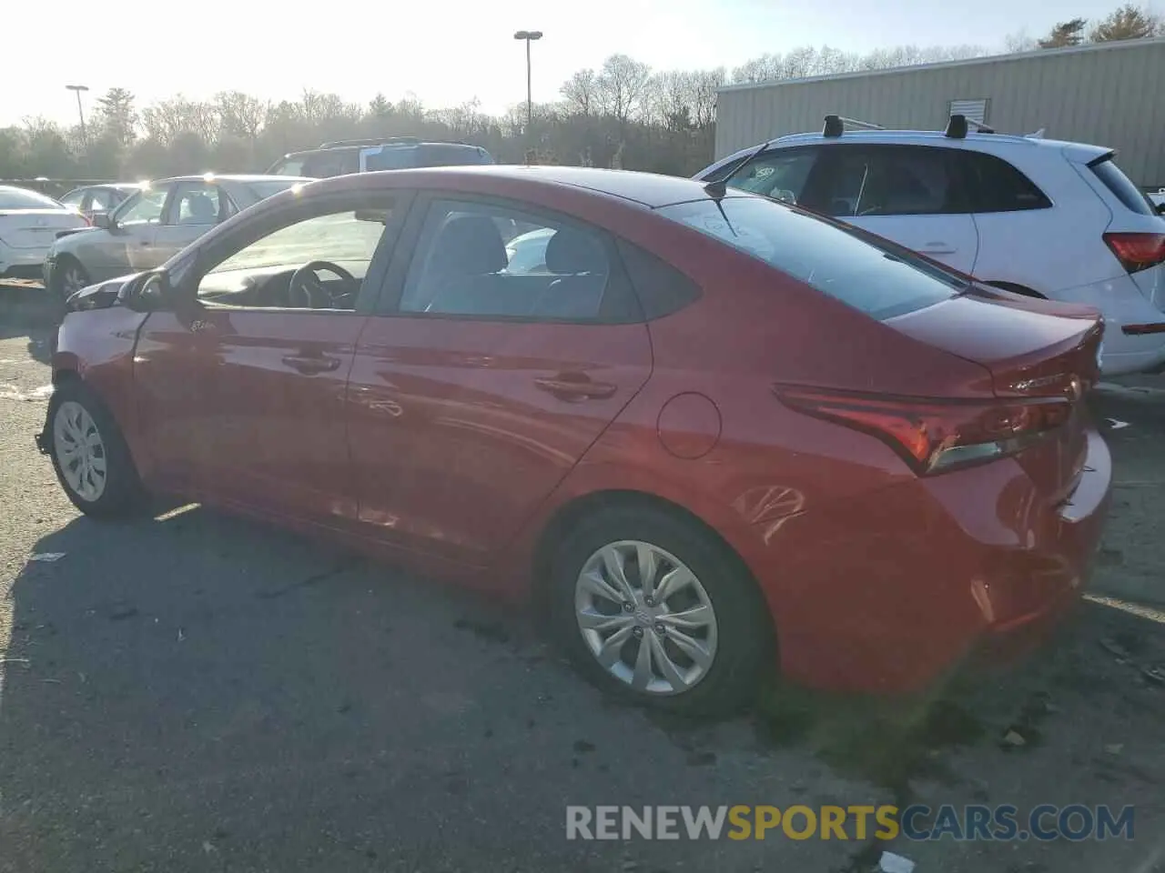 2 fotografías del automóvil dañado 3KPC24A64LE120008 HYUNDAI ACCENT 2020