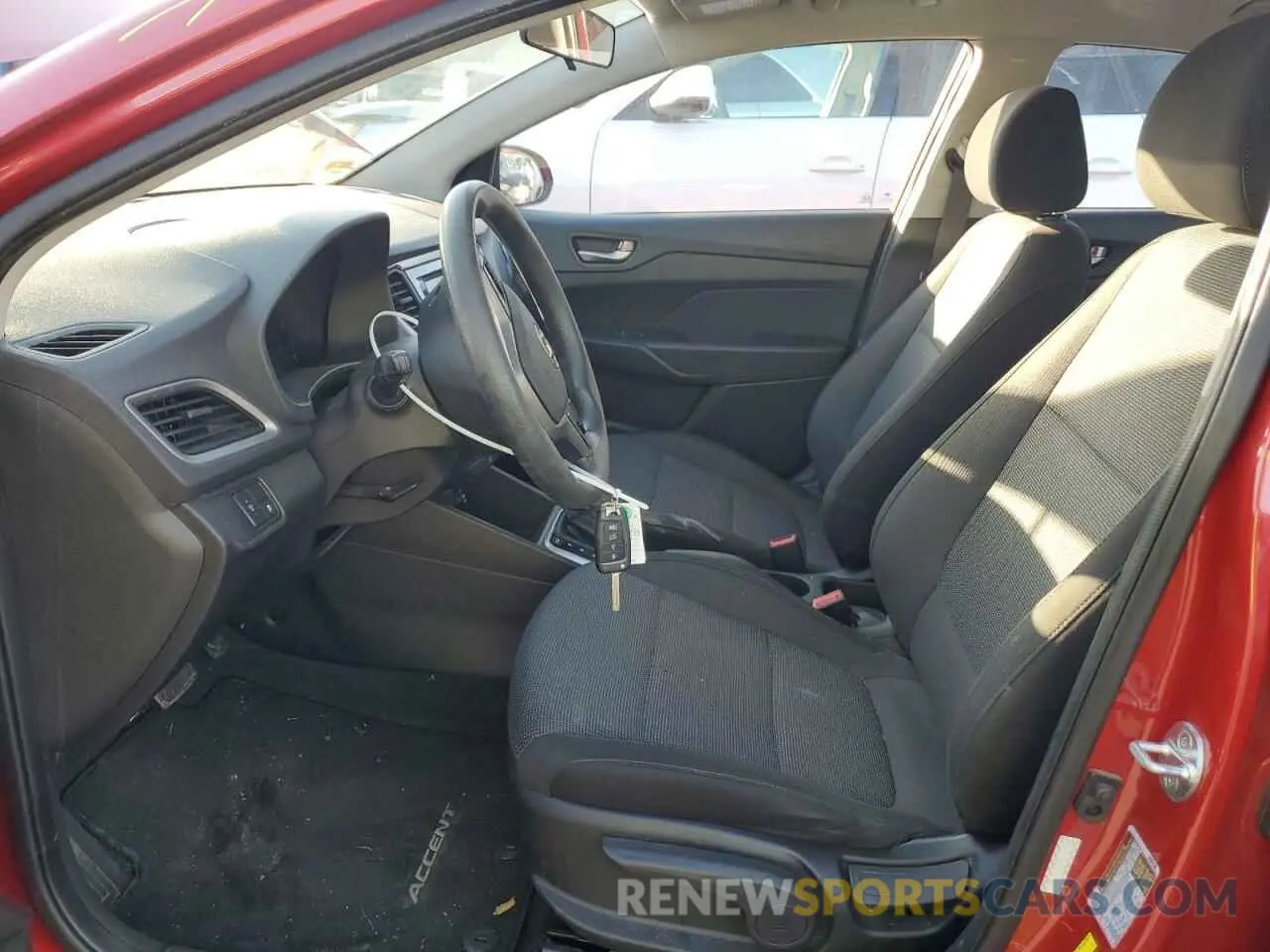 7 fotografías del automóvil dañado 3KPC24A64LE120008 HYUNDAI ACCENT 2020