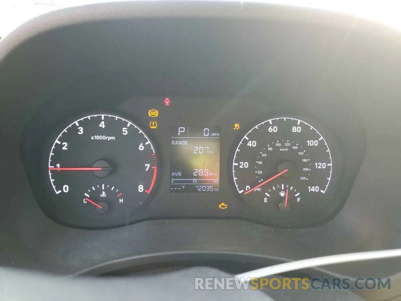 9 fotografías del automóvil dañado 3KPC24A64LE120008 HYUNDAI ACCENT 2020
