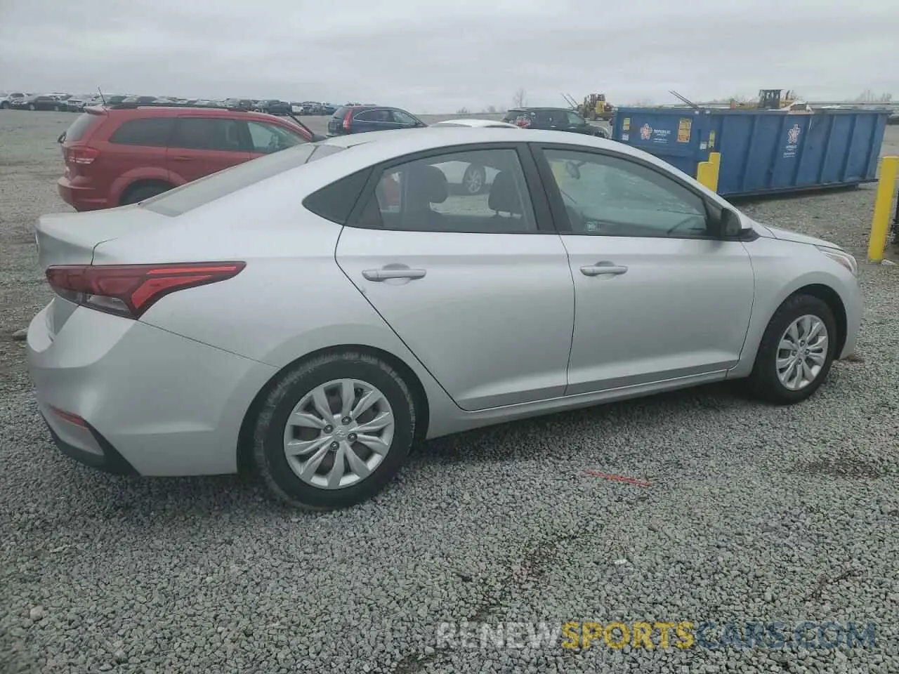 3 fotografías del automóvil dañado 3KPC24A66LE100911 HYUNDAI ACCENT 2020