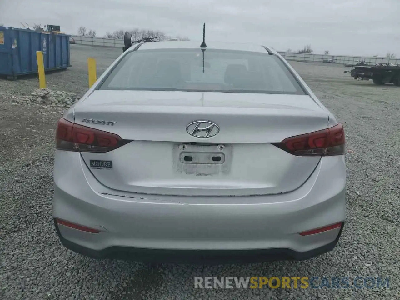 6 fotografías del automóvil dañado 3KPC24A66LE100911 HYUNDAI ACCENT 2020