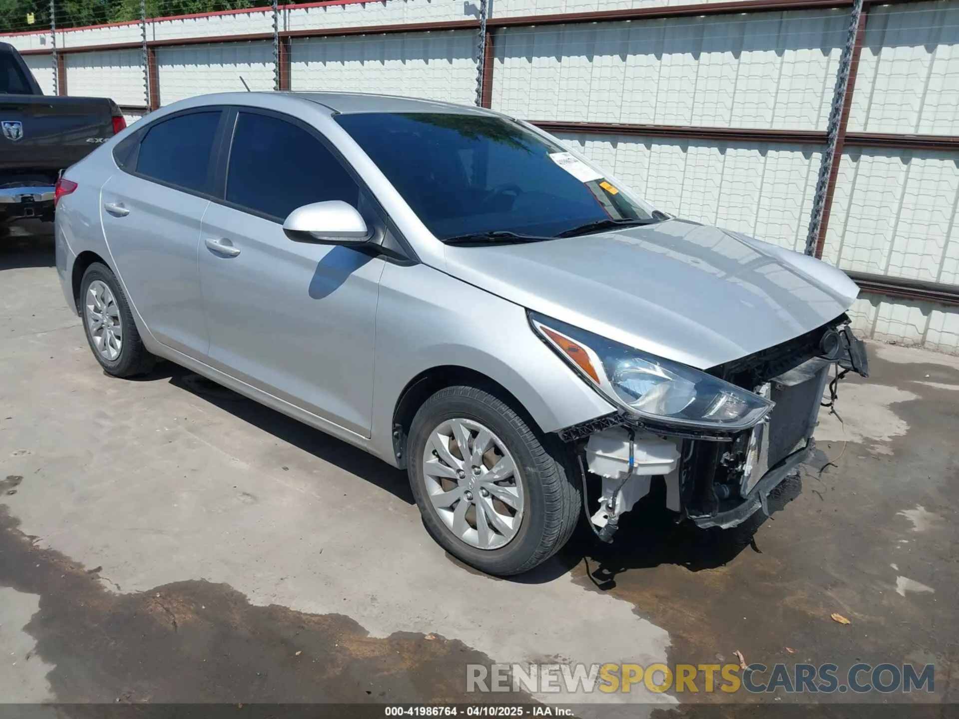 1 fotografías del automóvil dañado 3KPC24A66LE119586 HYUNDAI ACCENT 2020