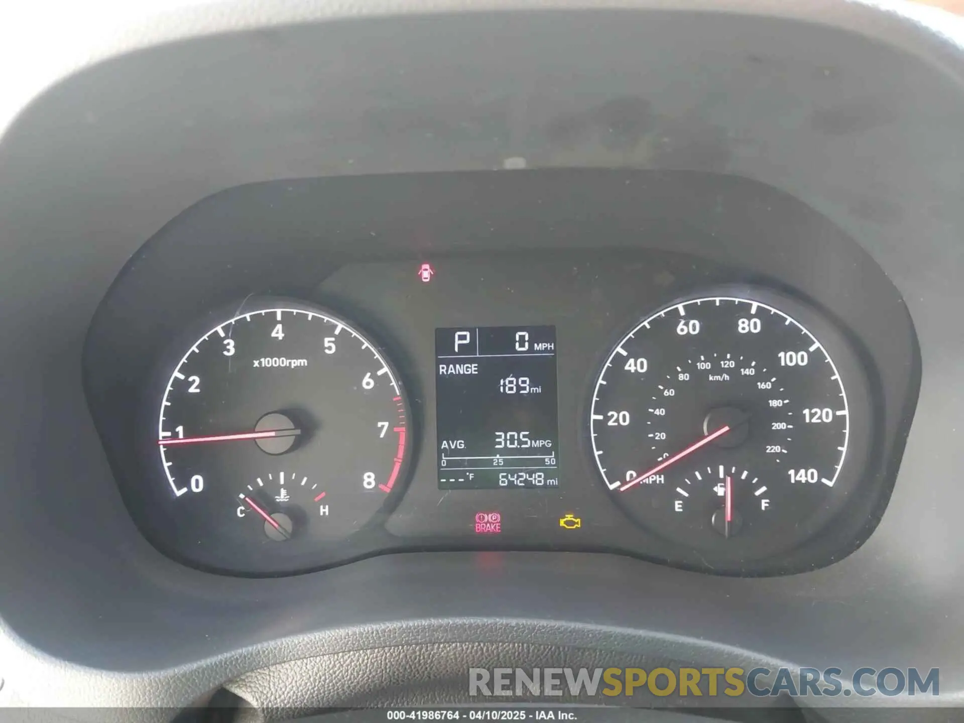 7 fotografías del automóvil dañado 3KPC24A66LE119586 HYUNDAI ACCENT 2020