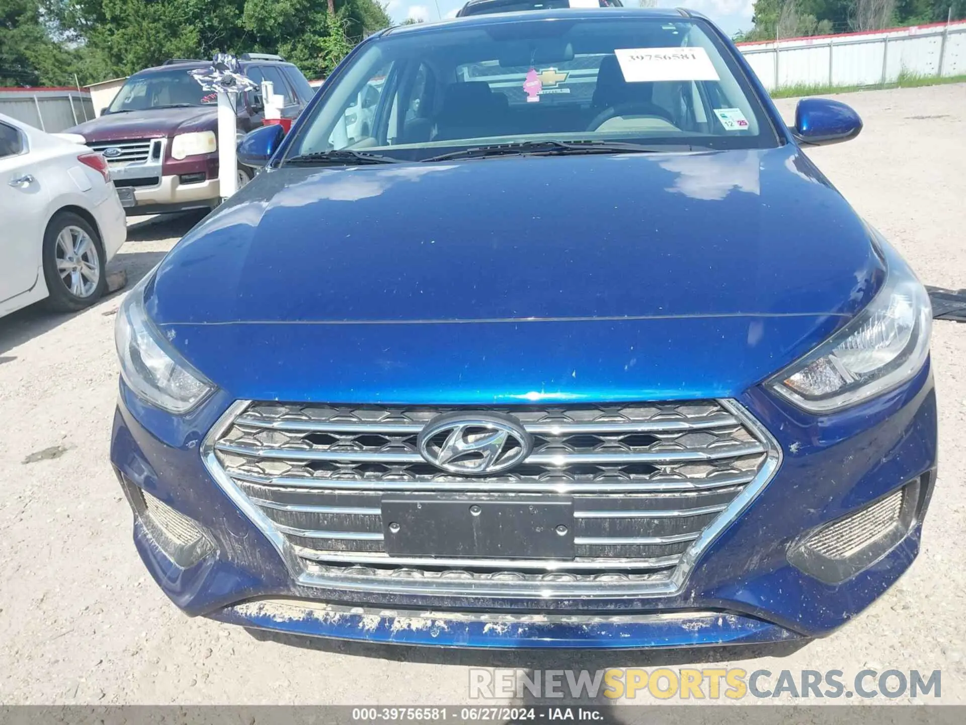 12 fotografías del automóvil dañado 3KPC24A66LE122102 HYUNDAI ACCENT 2020