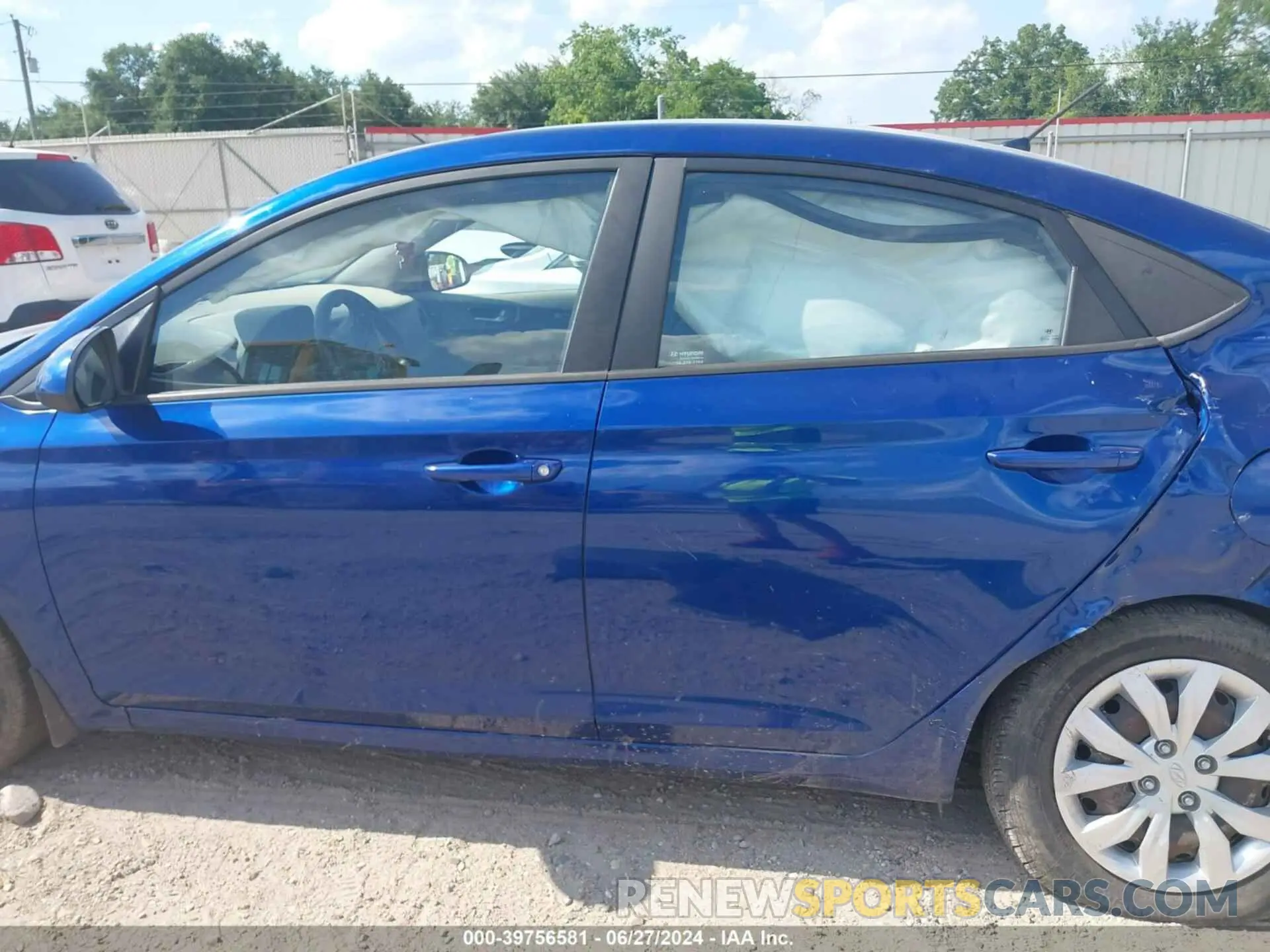 14 fotografías del automóvil dañado 3KPC24A66LE122102 HYUNDAI ACCENT 2020