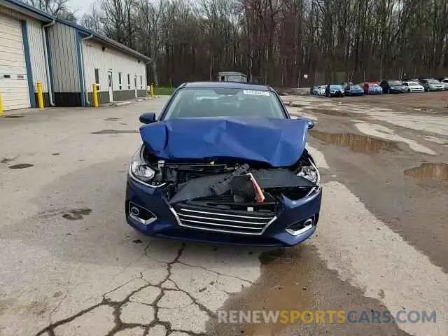 13 fotografías del automóvil dañado 3KPC24A66LE122925 HYUNDAI ACCENT 2020