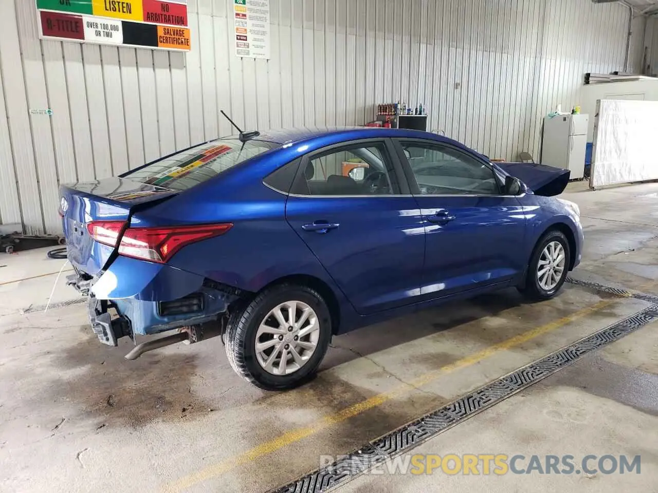 3 fotografías del automóvil dañado 3KPC24A66LE122925 HYUNDAI ACCENT 2020